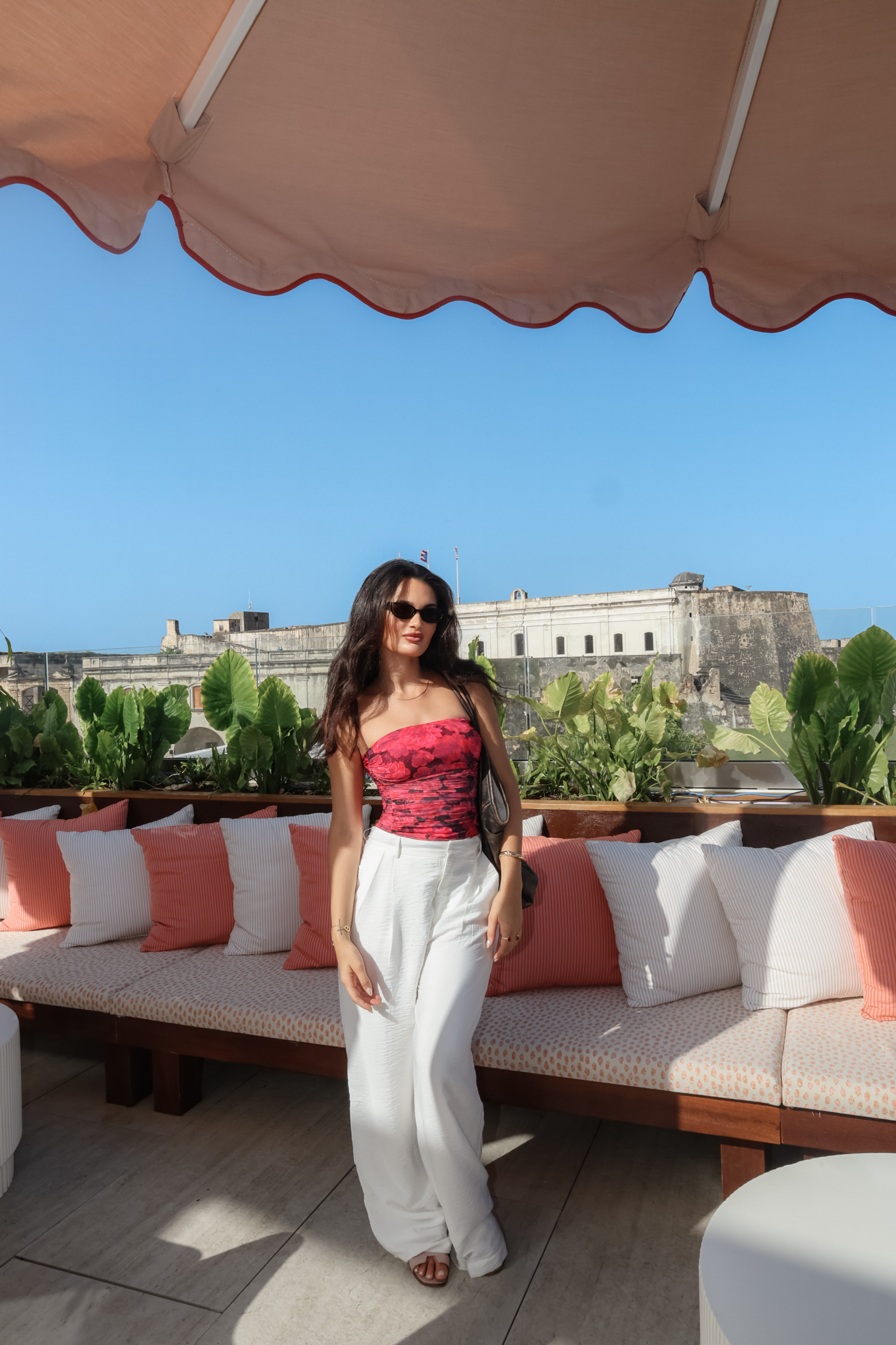 Pink Floral The Riviera Mesh Corset - JLUXLABEL