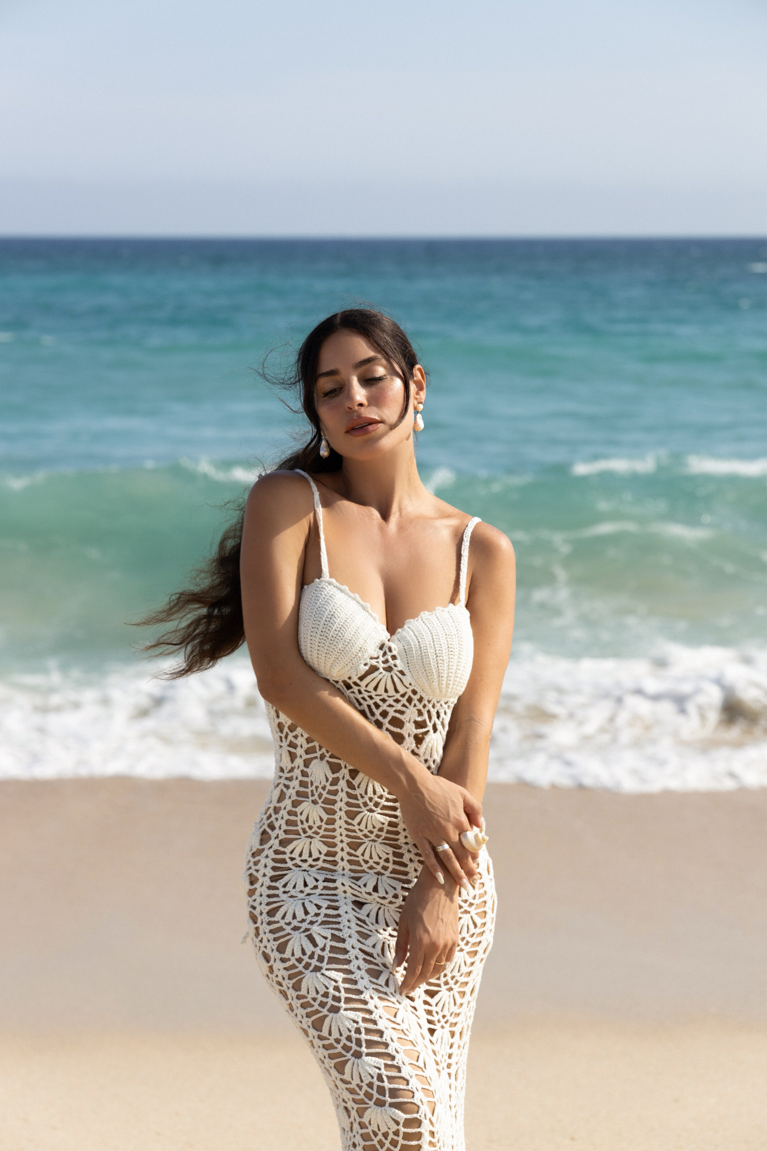 Ivory Odyssey Maxi Dress - JLUXLABEL