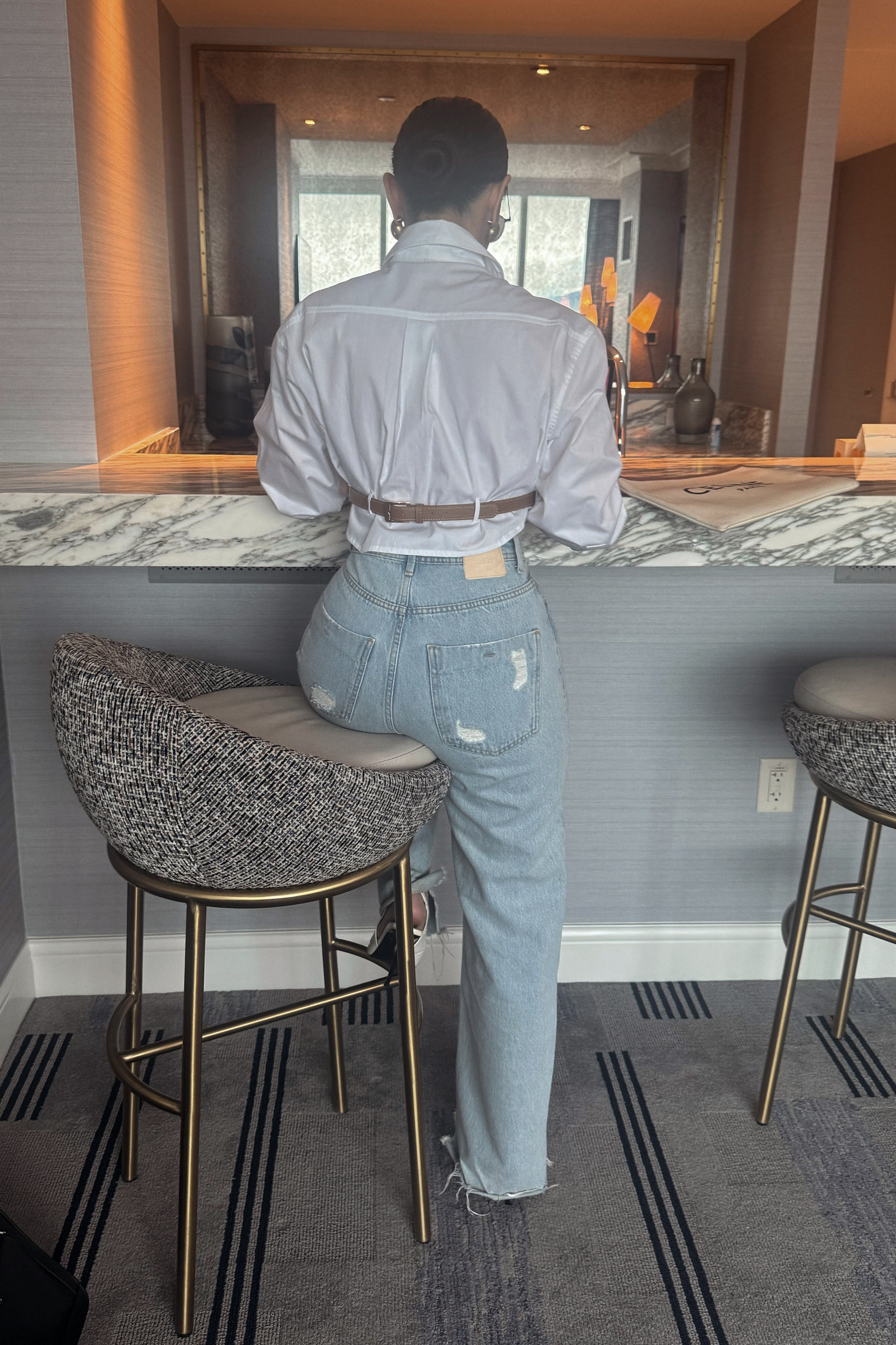 Ivory Close To You Collared Top - JLUXLABEL