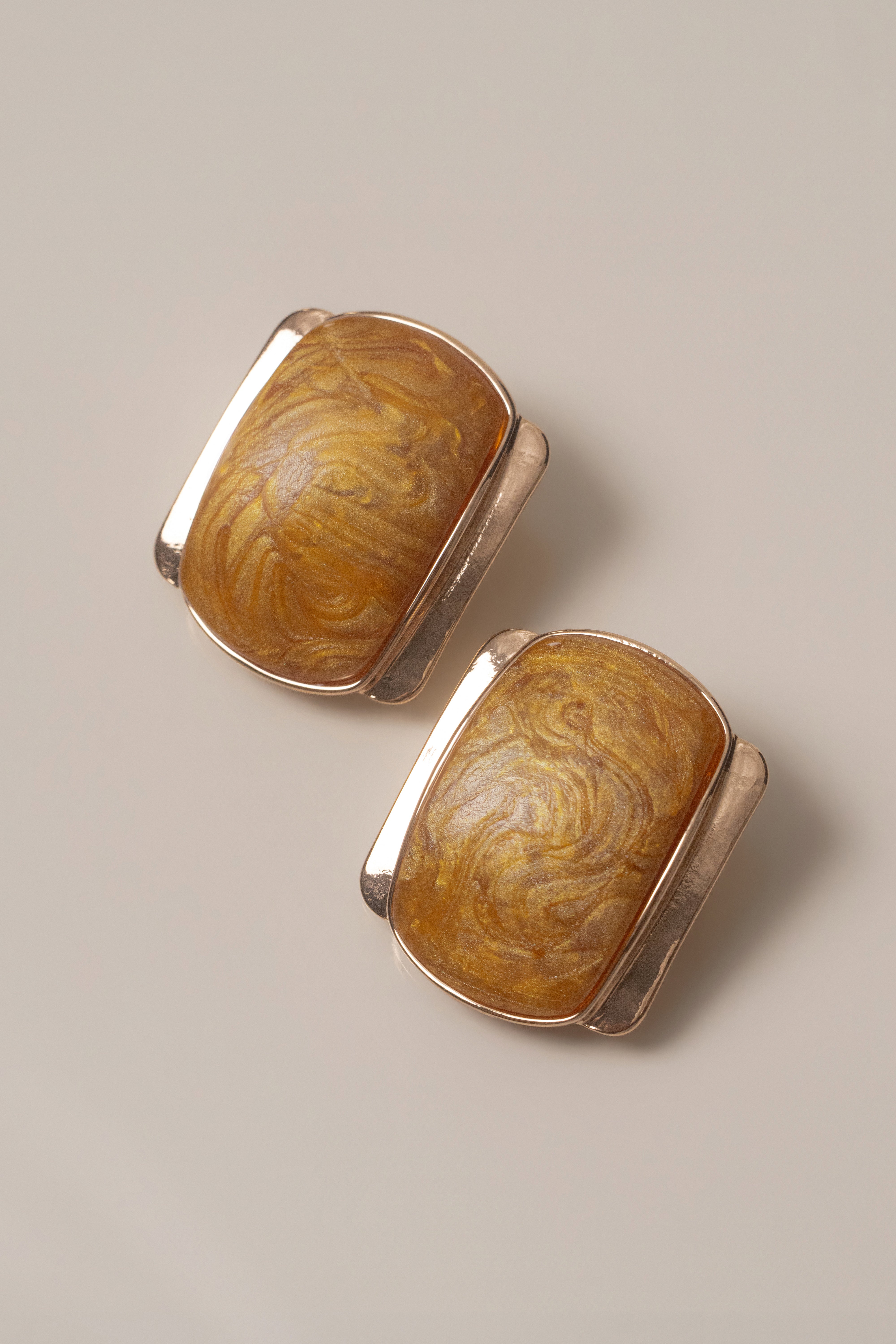Orange Giovanna Earrings - JLUXLABEL