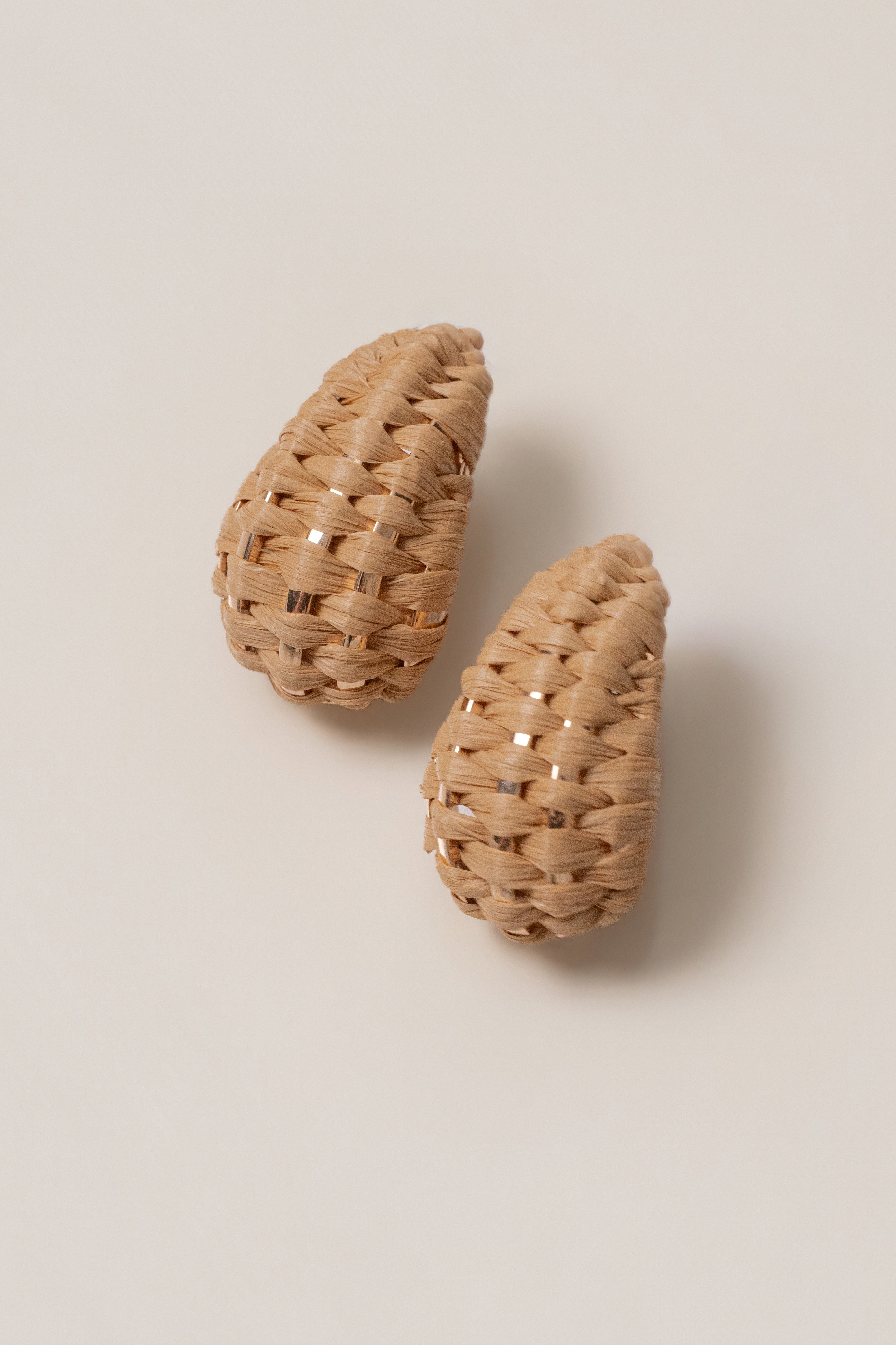 Natural Tulum Texture Earrings - JLUXLABEL