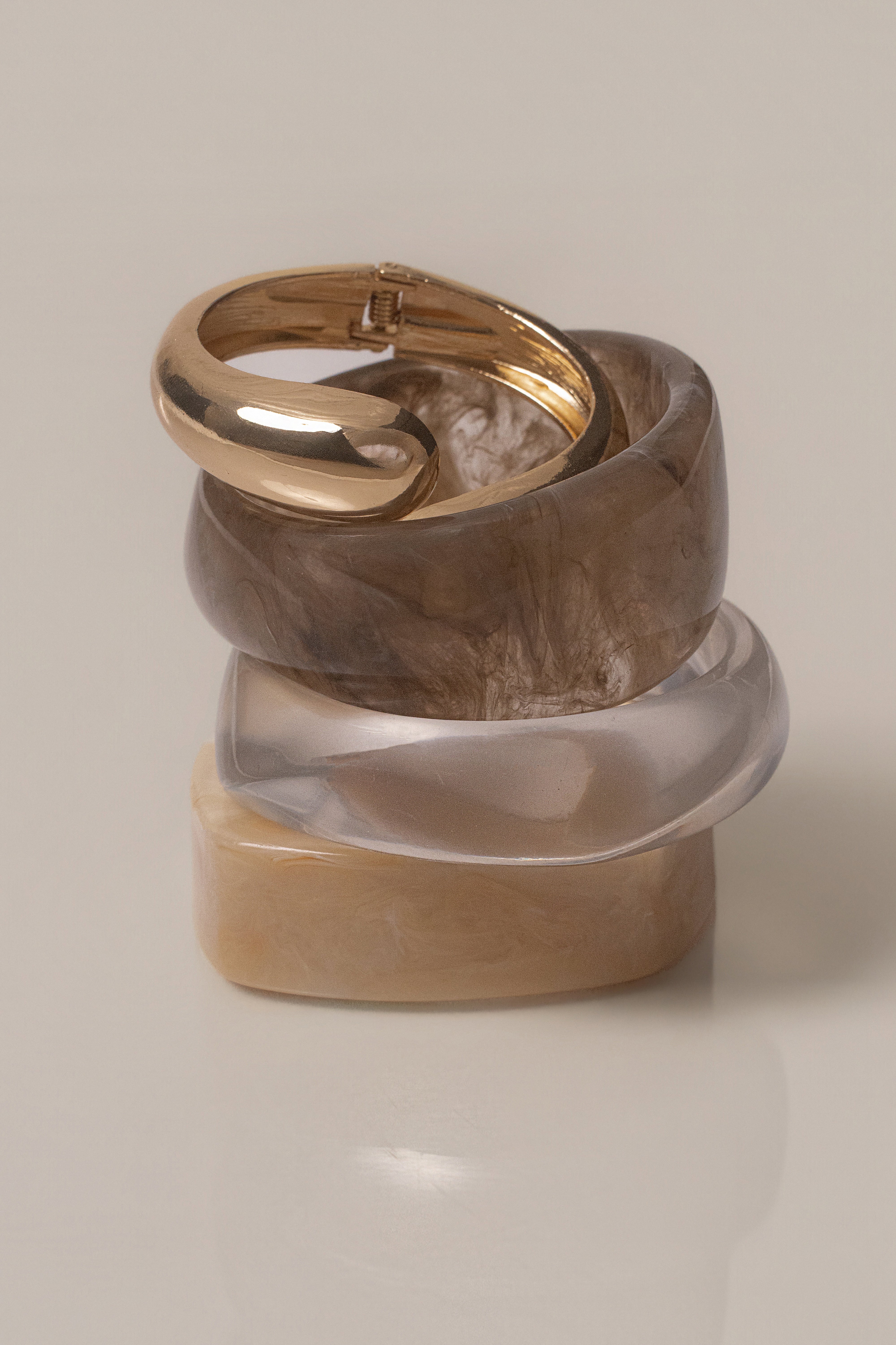 Multi Desert Glow Bangle Set - JLUXLABEL