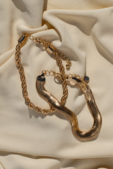 Gold Double Chain Bracelet - JLUXLABEL