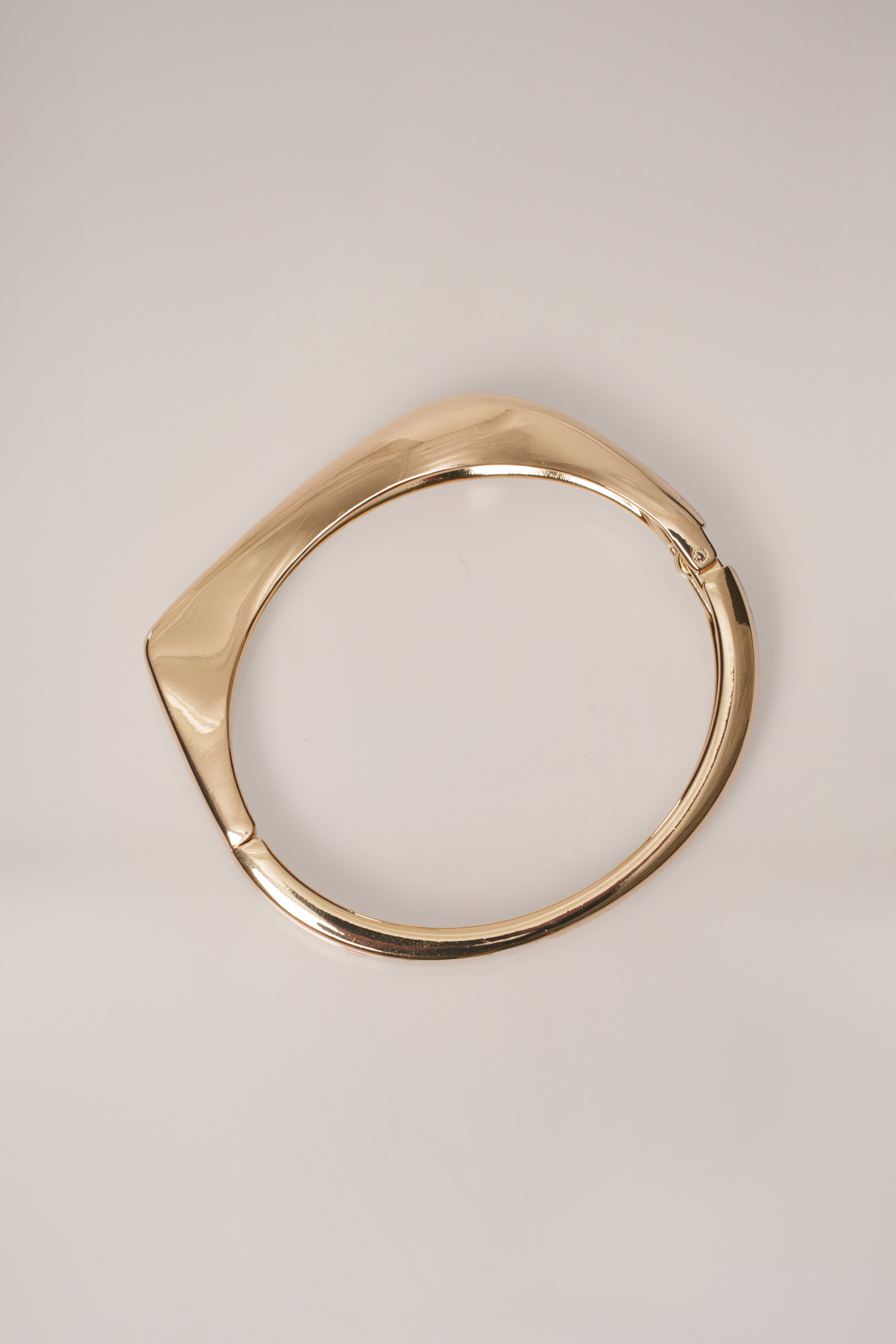 Gold Gigi Hinge Bracelet - JLUXLABEL