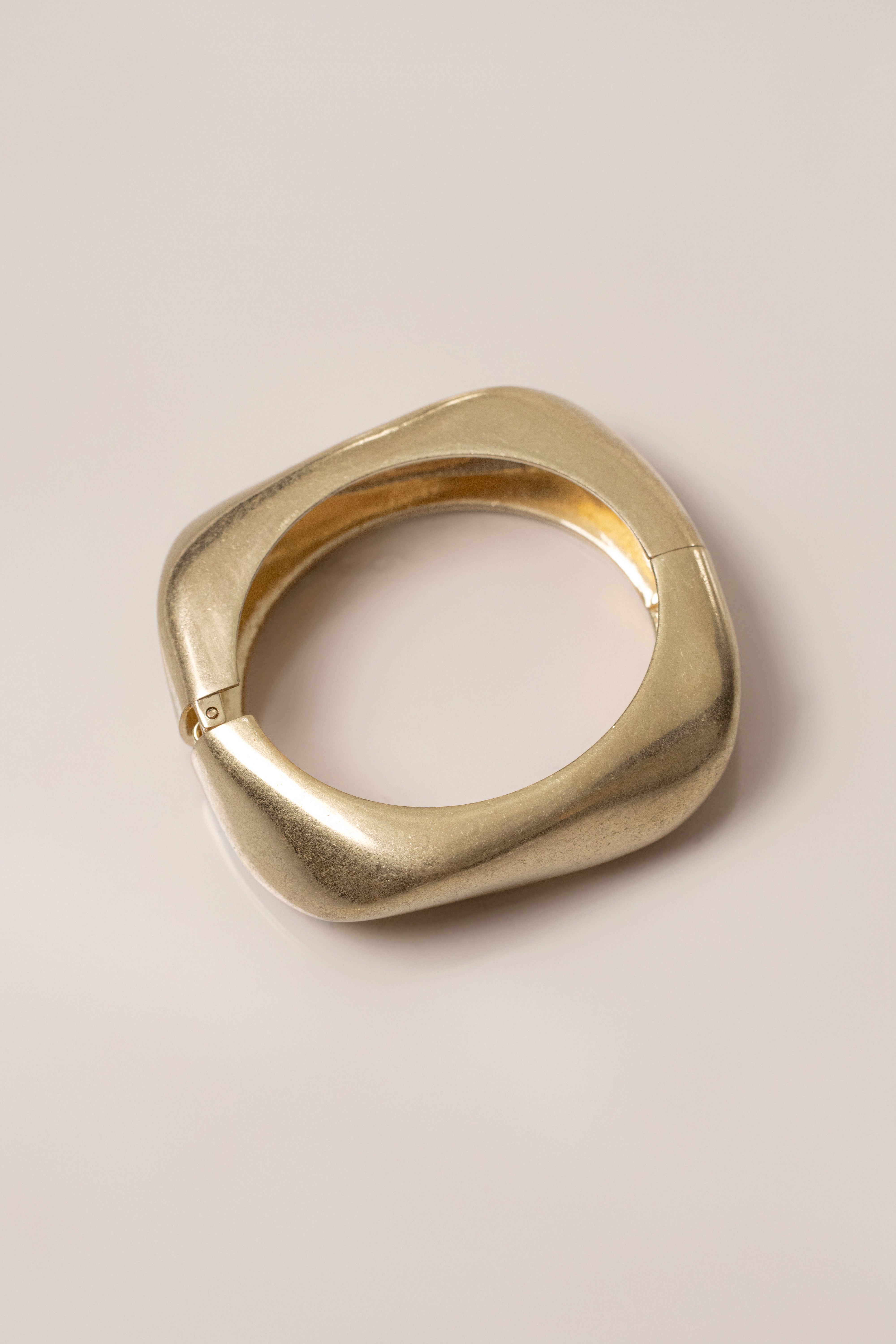 Gold Ivanna Hinge Bracelet