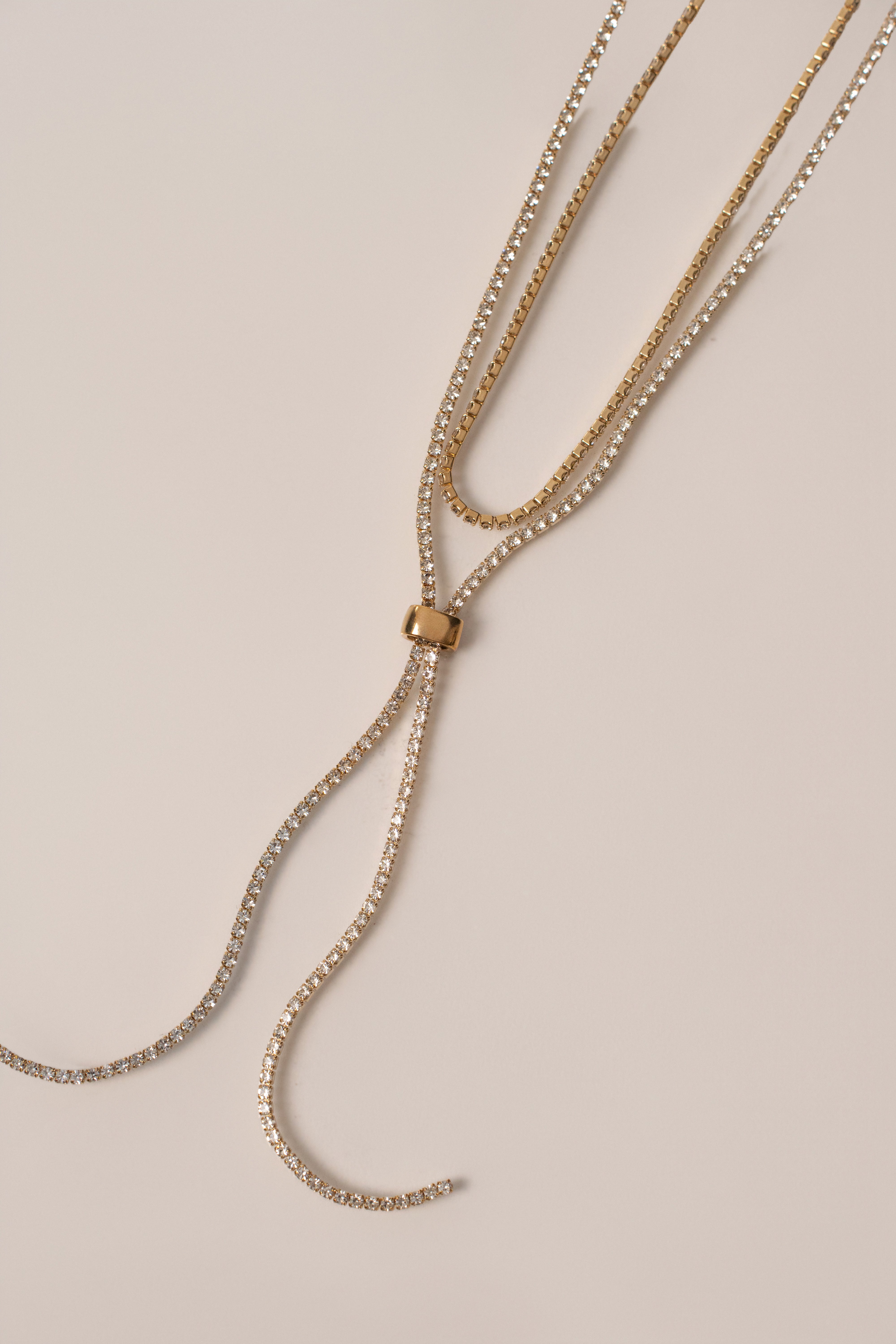 Gold Arie Layered Necklace