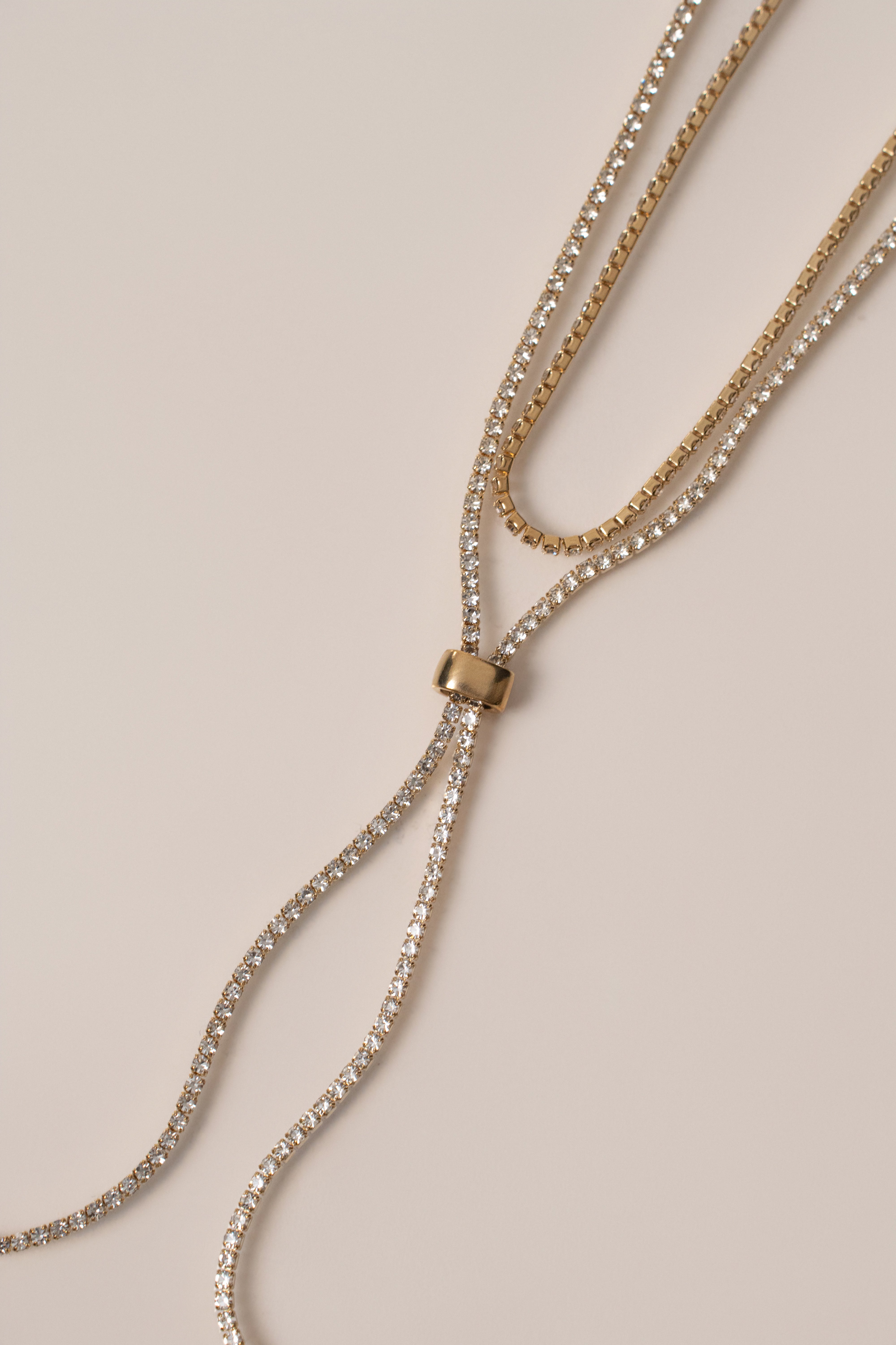Gold Arie Layered Necklace