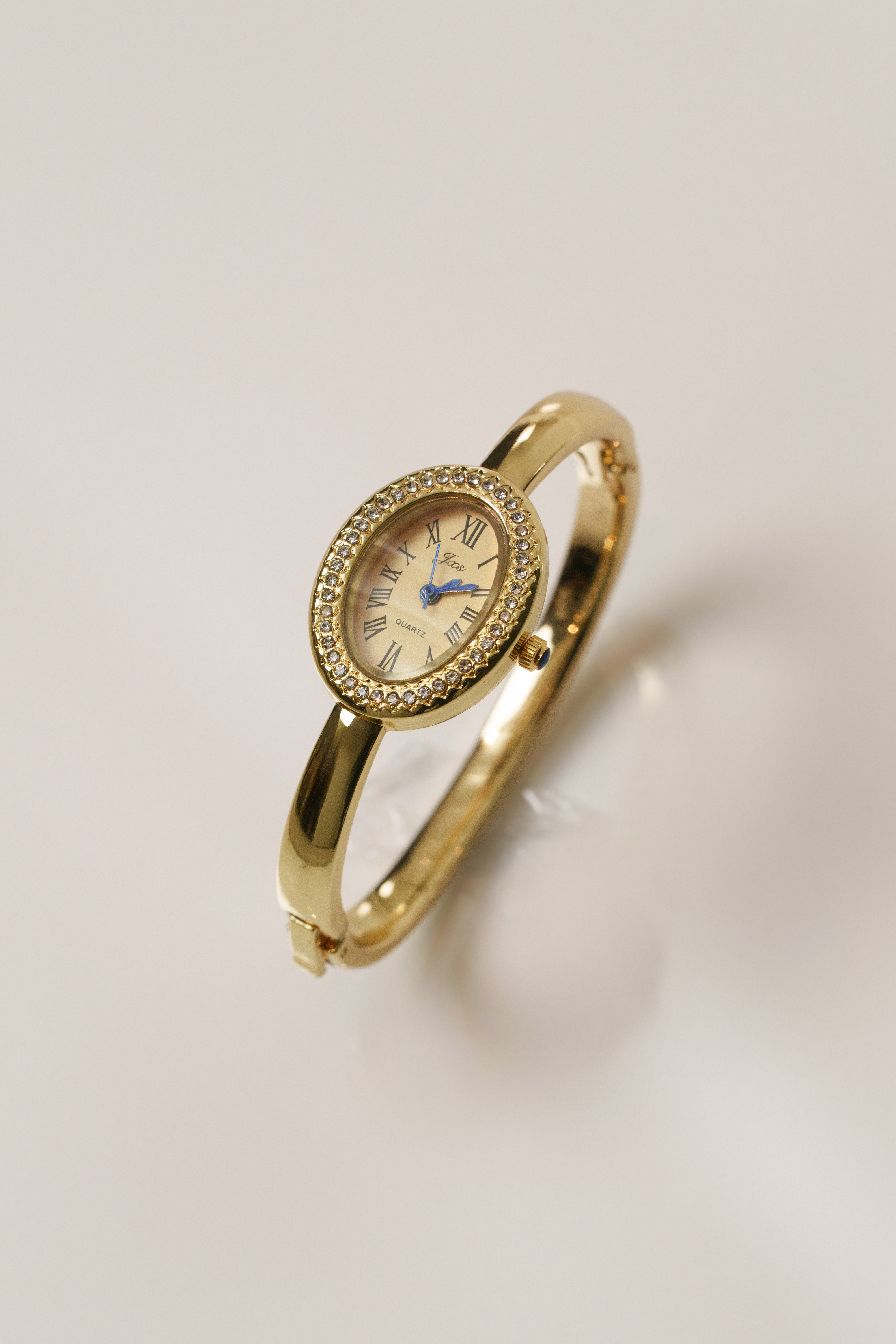 Gold Timeless Frame Watch - JLUXLABEL