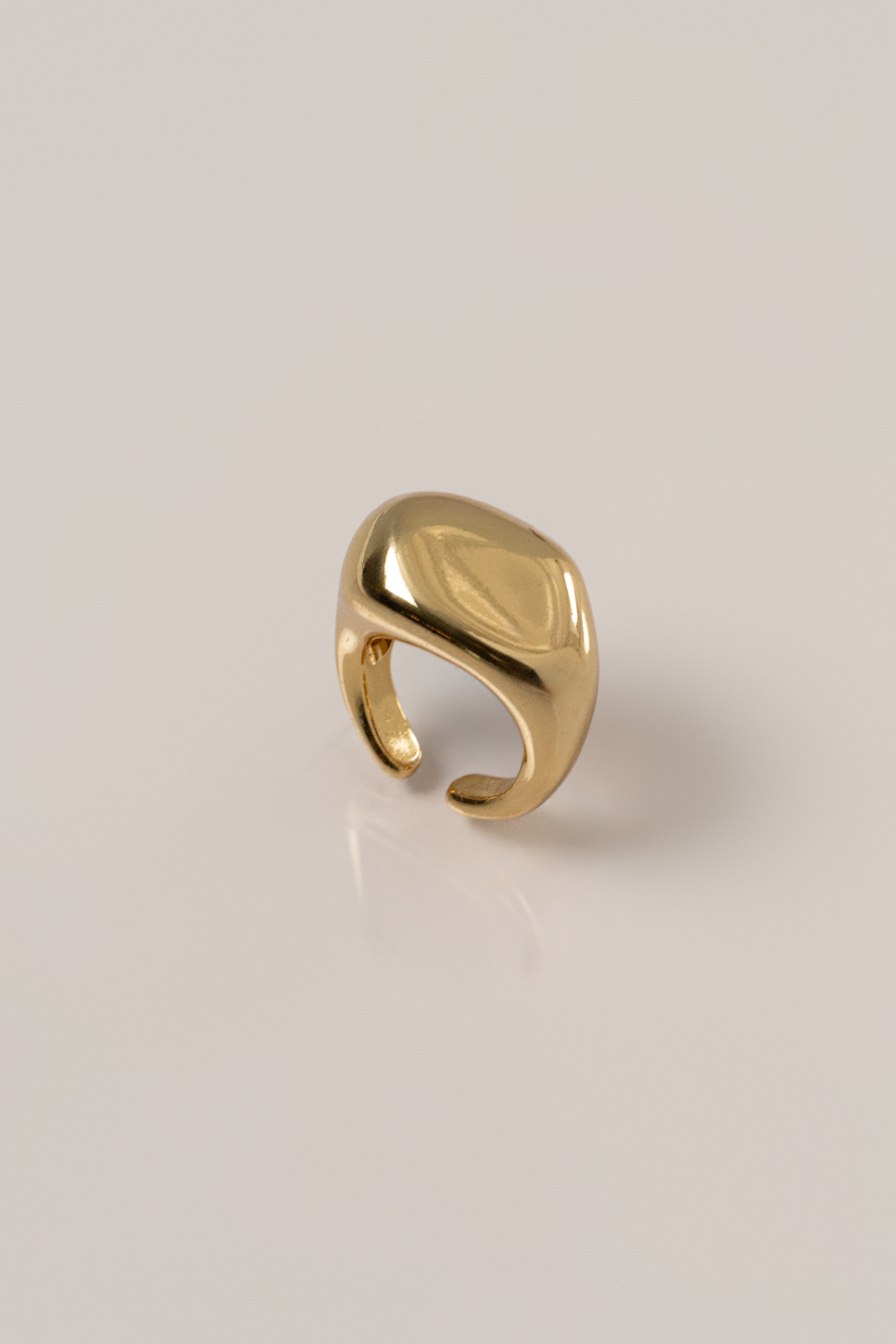 Gold Yara Open Band Ring - JLUXLABEL