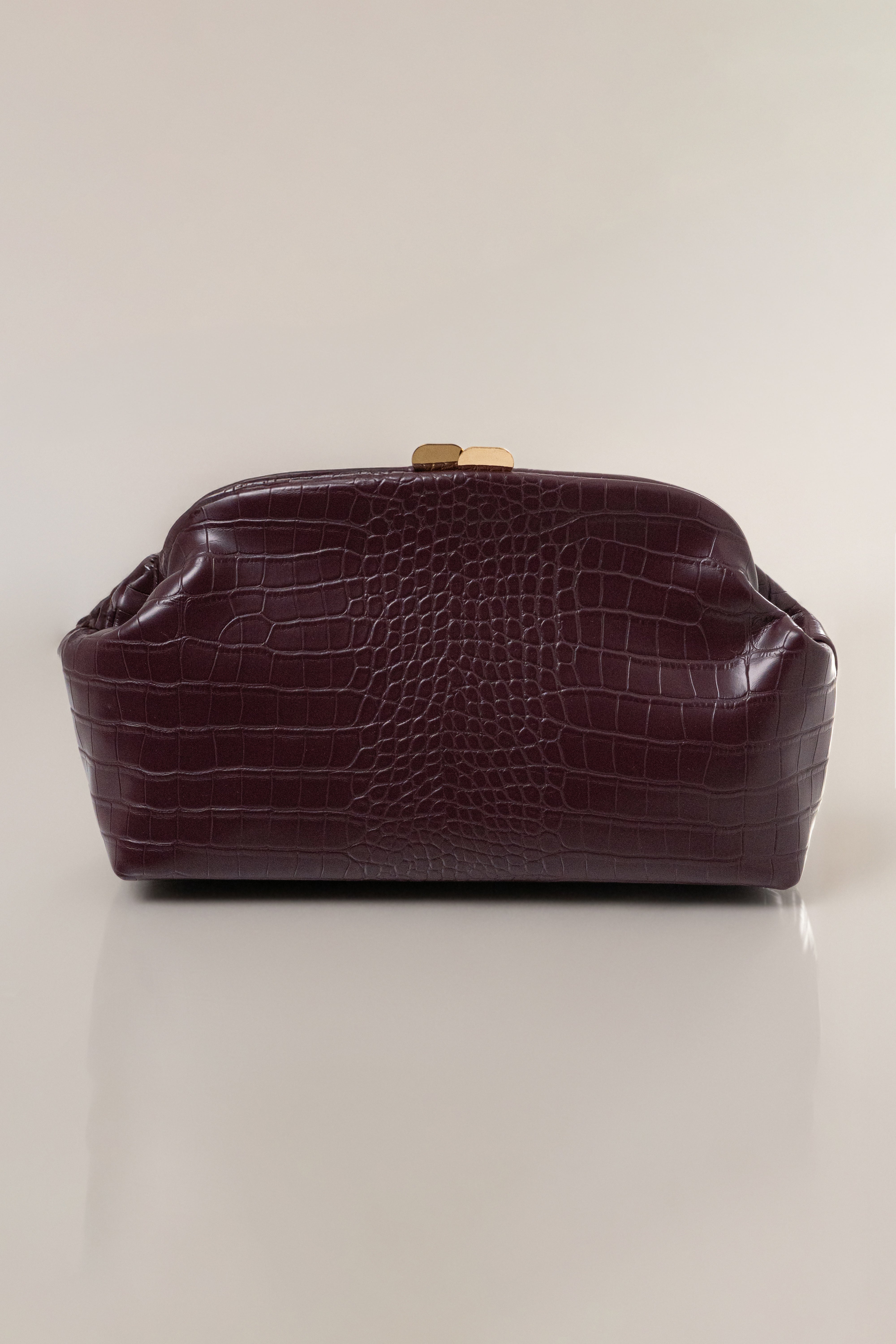 Burgundy Lola Clutch Bag - JLUXLABEL
