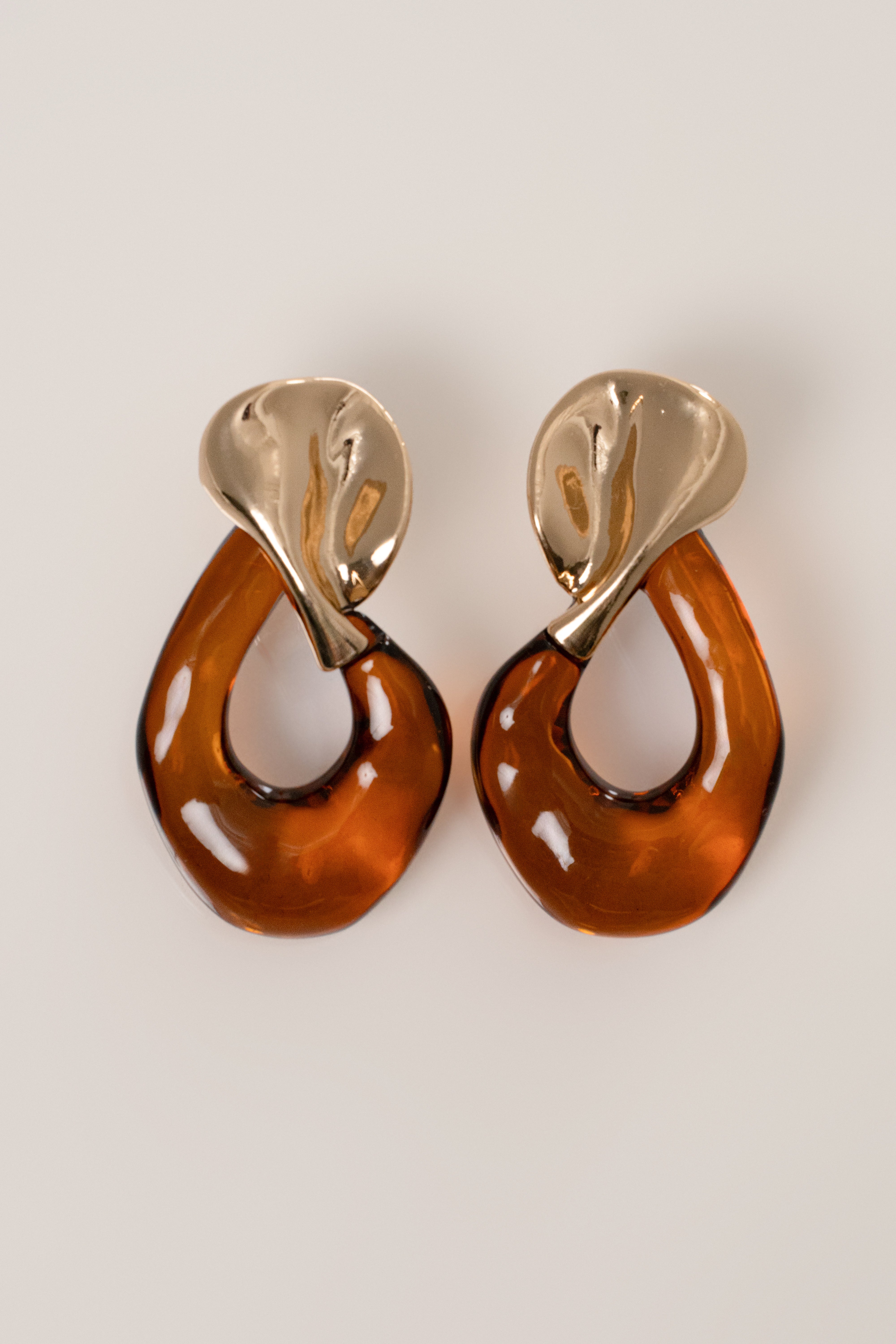 Gold Cremella Earrings - JLUXLABEL