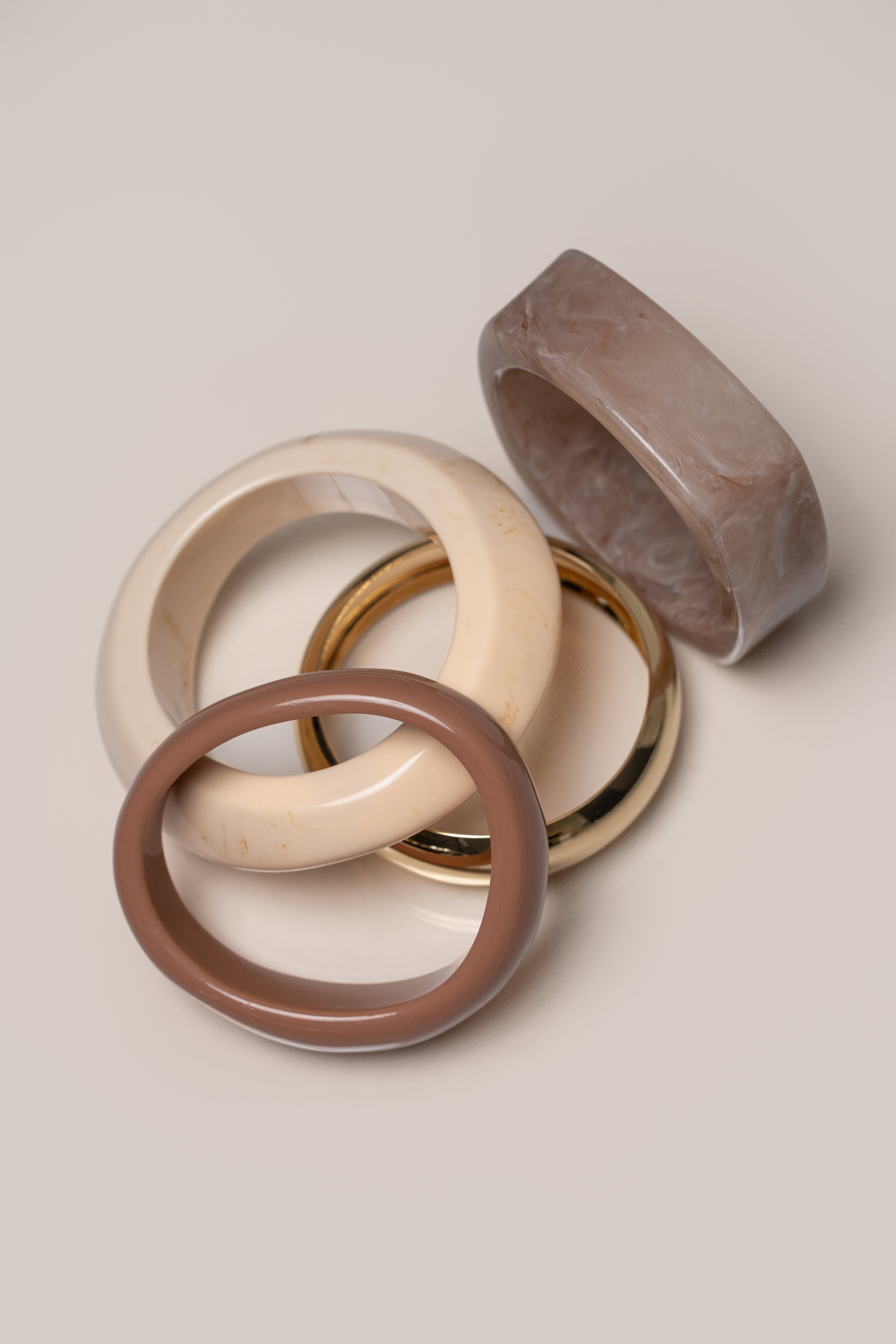 Gold Lunea Bracelet Set - JLUXLABEL