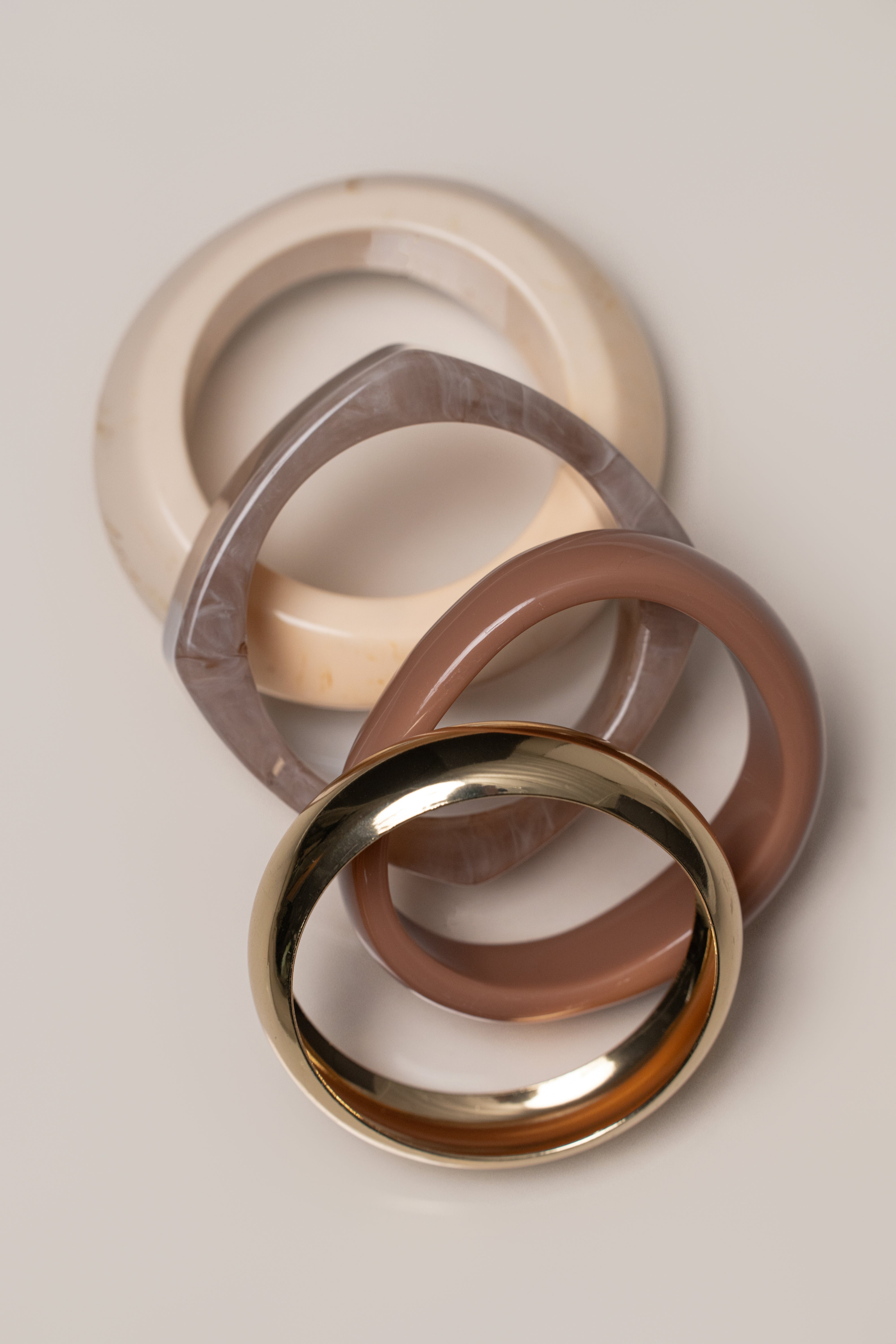 Gold Lunea Bracelet Set - JLUXLABEL