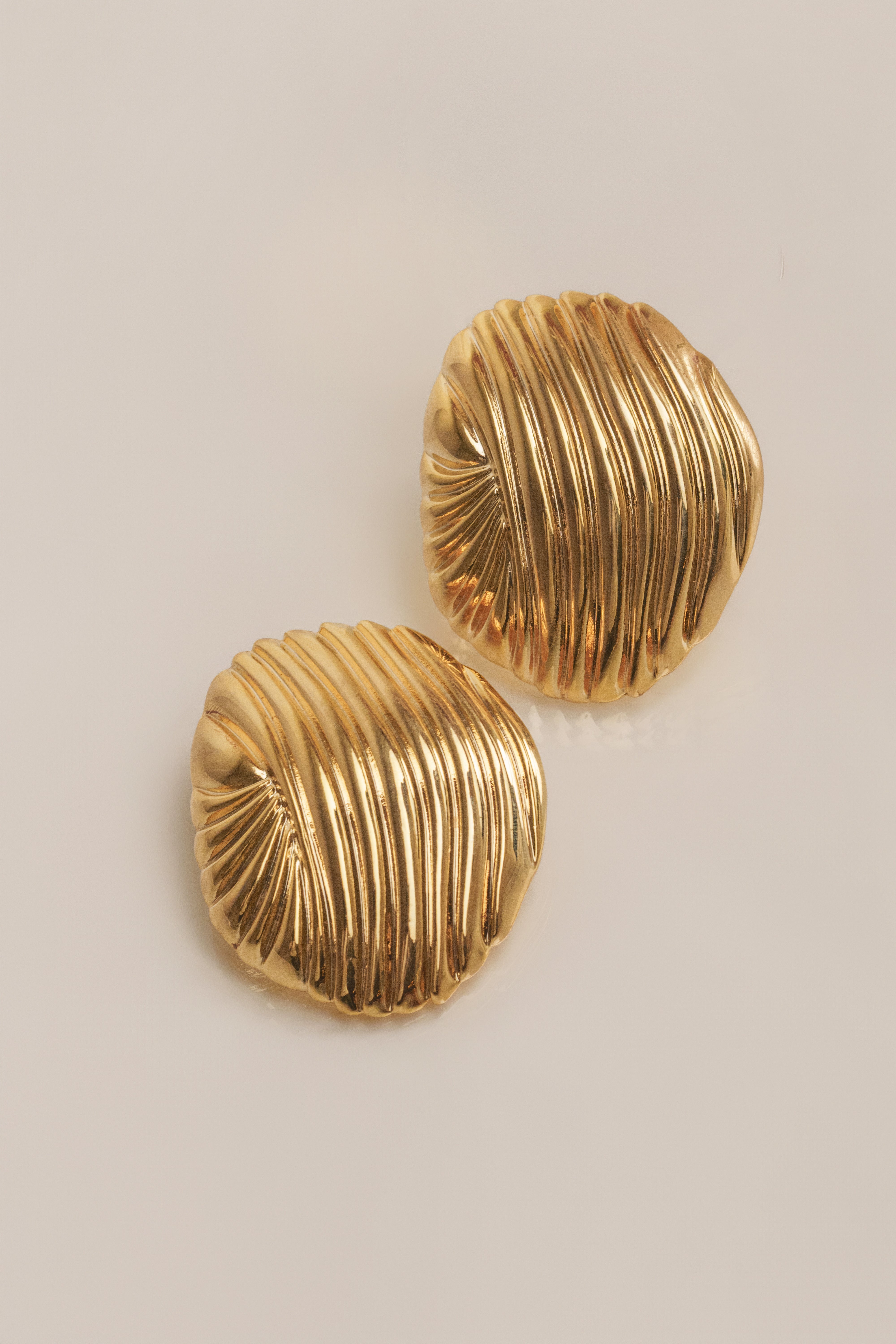Gold Lagoon Earrings - JLUXLABEL