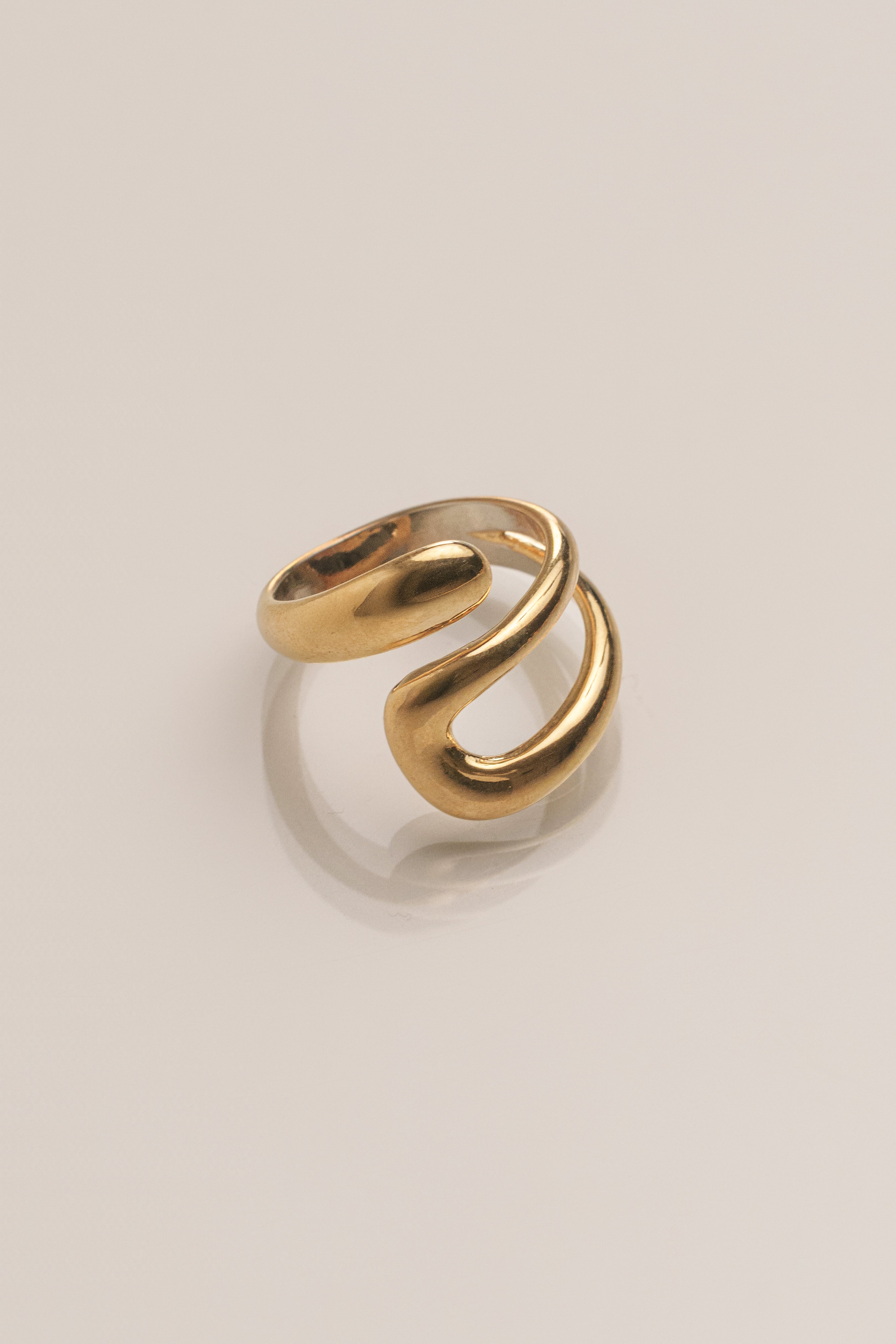 Gold Kelli Ring - JLUXLABEL