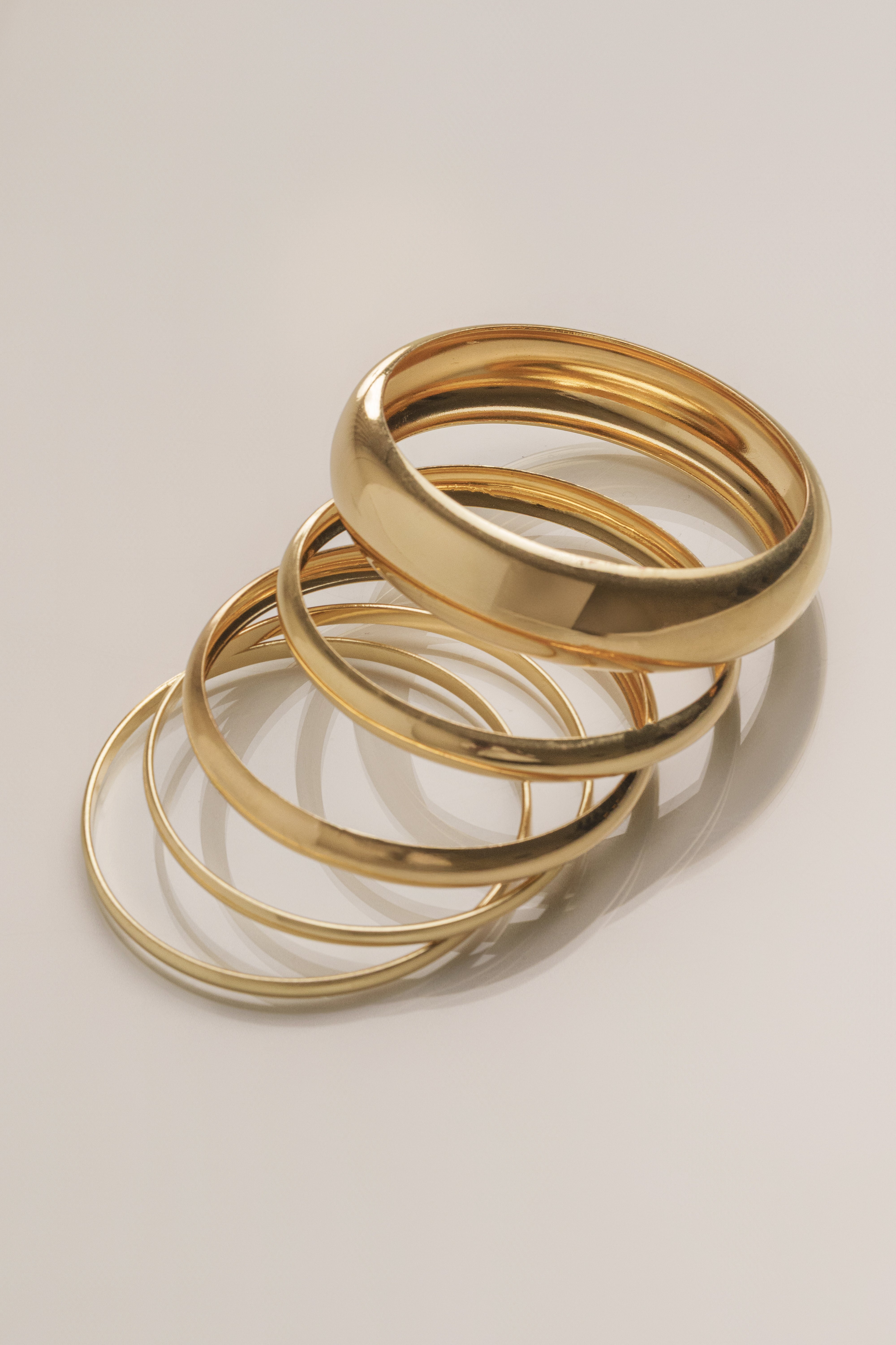 Gold On The Go Bracelet Set - JLUXLABEL