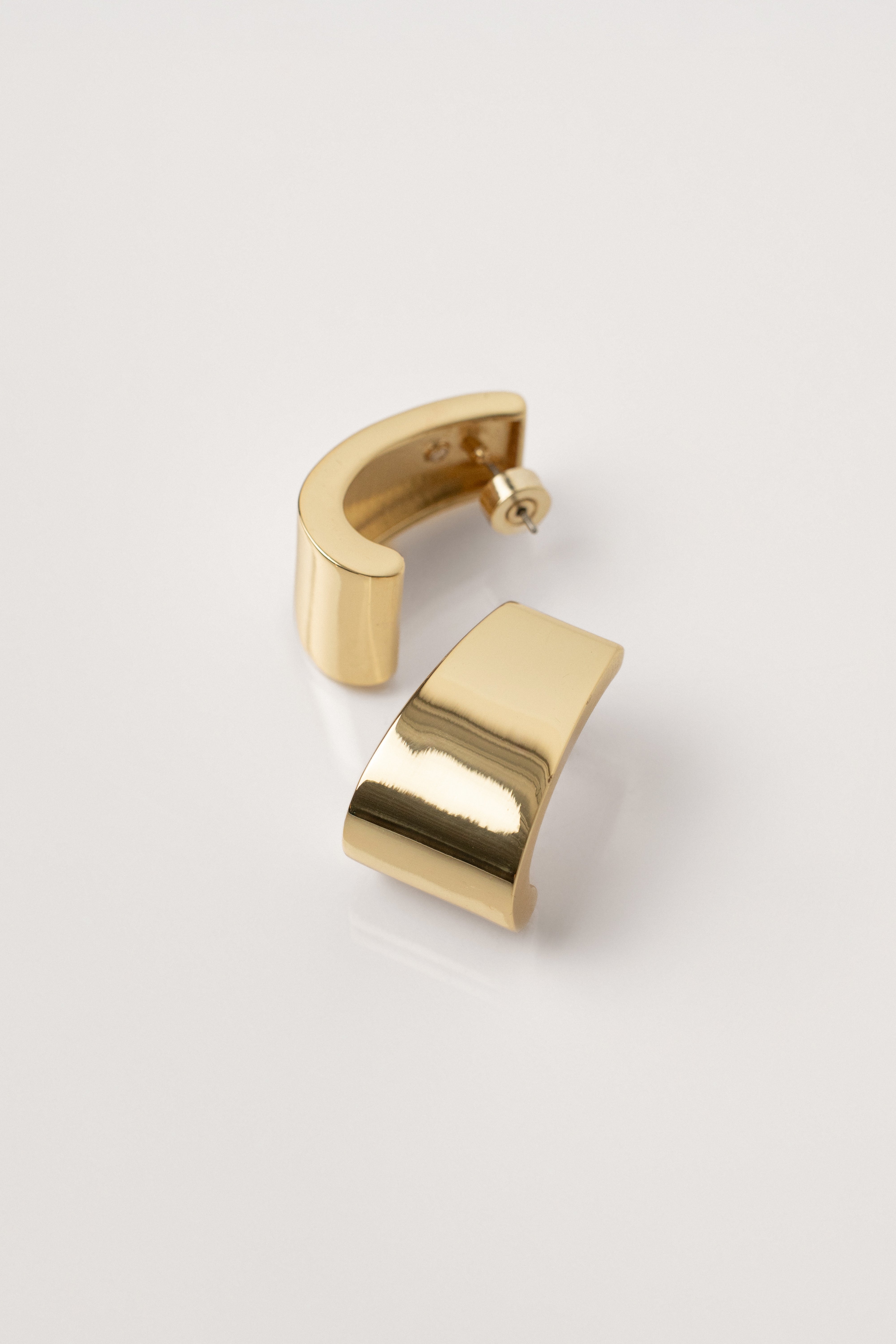 Gold Morgan Earrings - JLUXLABEL