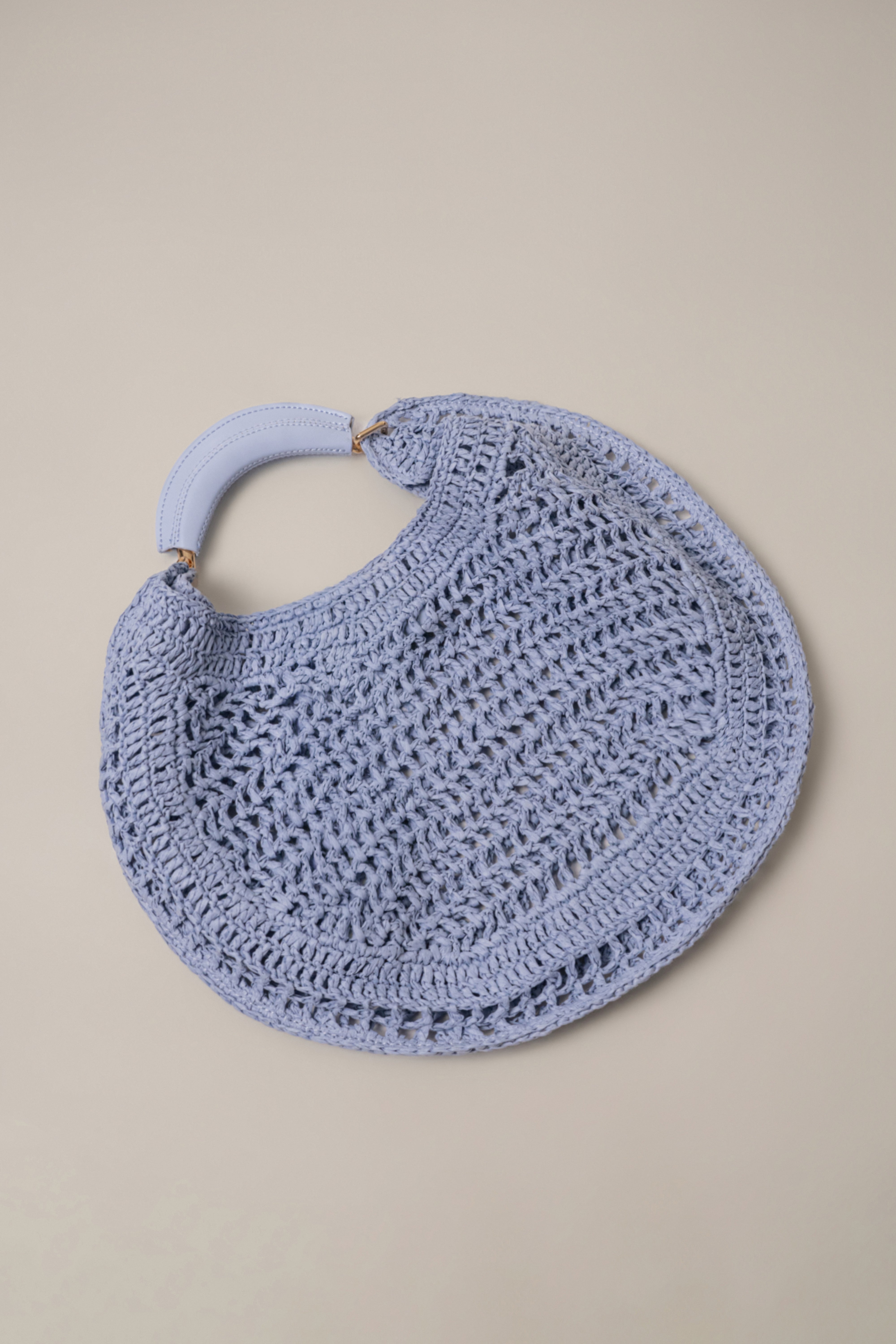 Periwinkle Seaside Woven Bag - JLUXLABEL