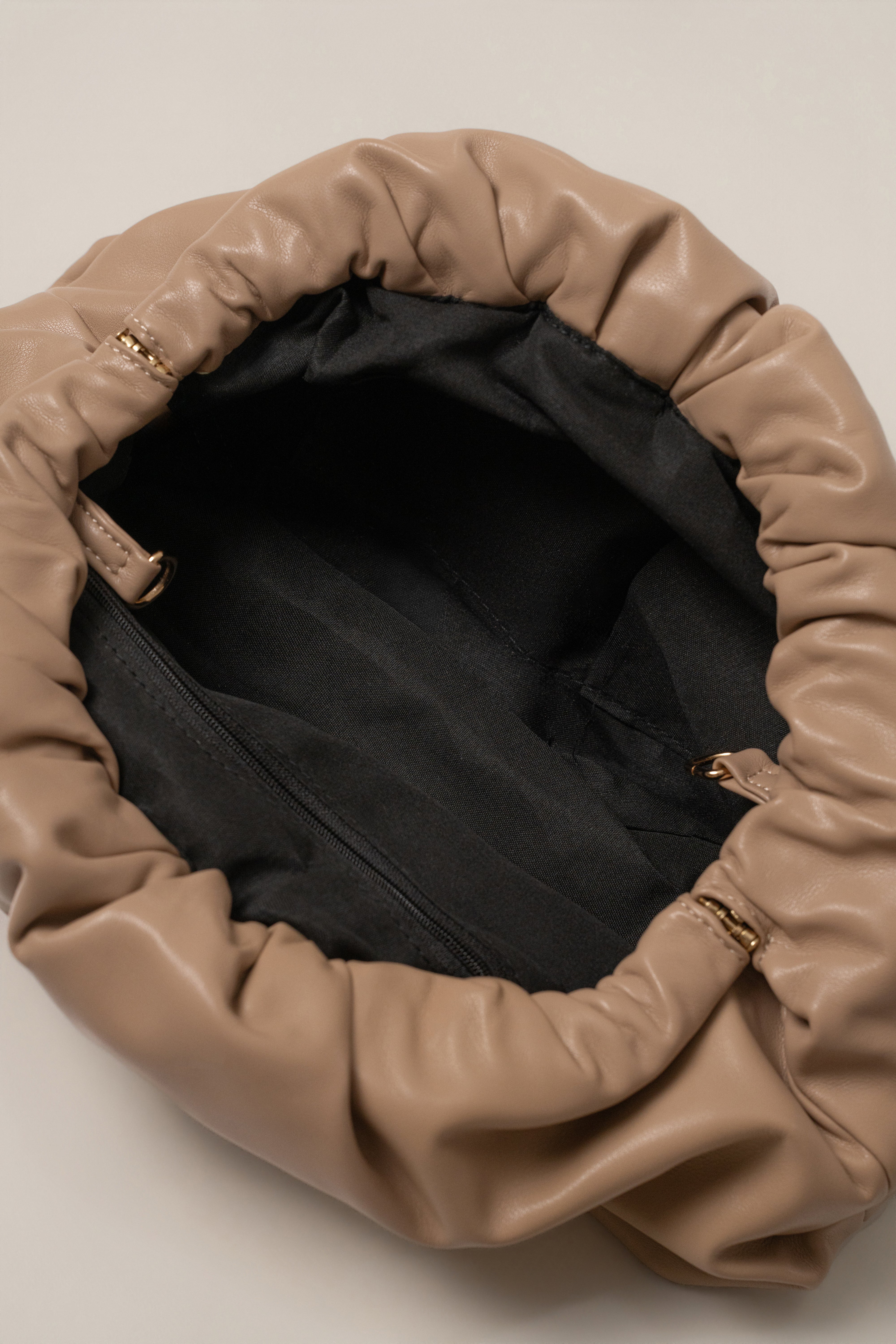 Beige Signature Cloud Bag - JLUXLABEL