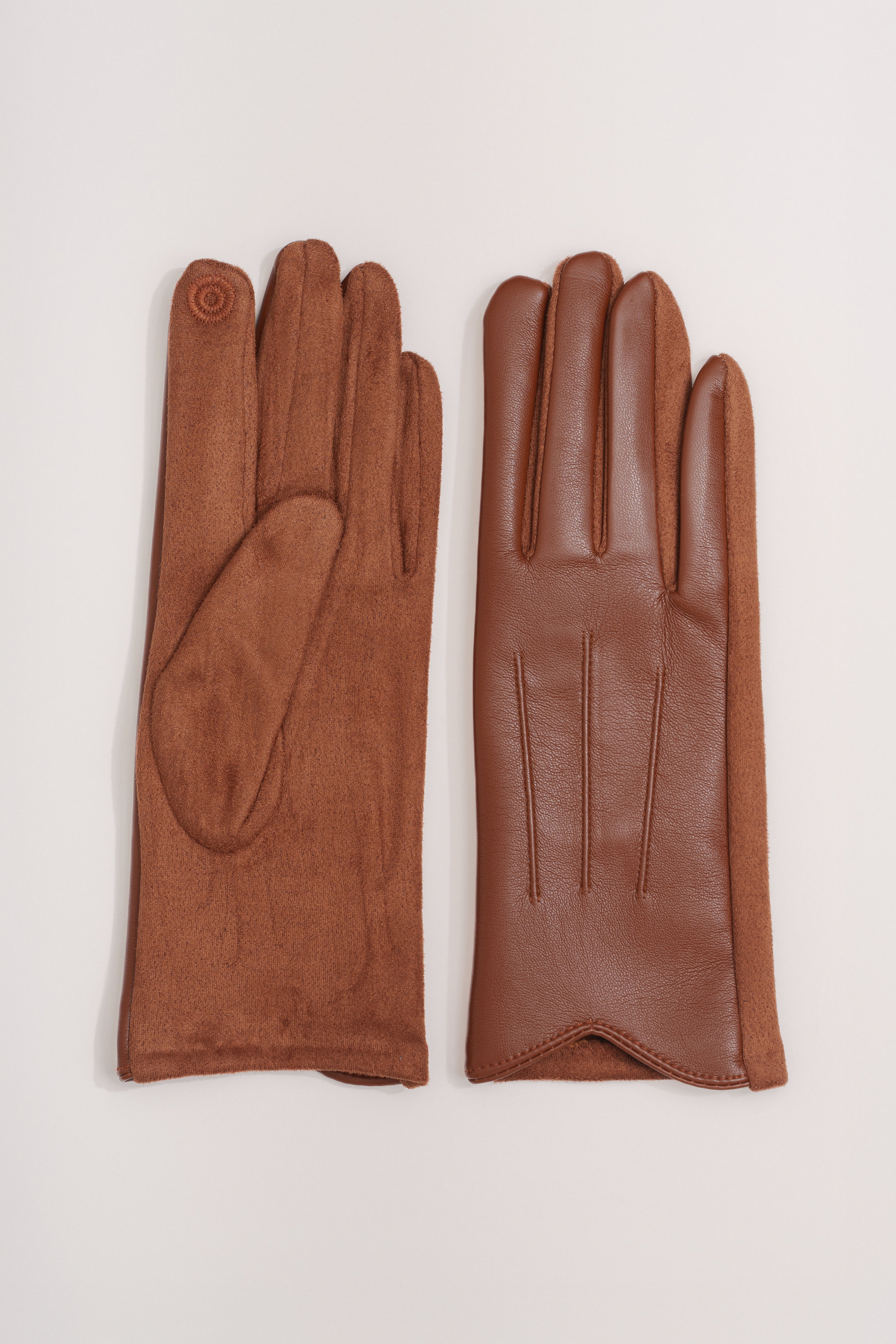 Terra Cotta Après Ski Gloves - JLUXLABEL