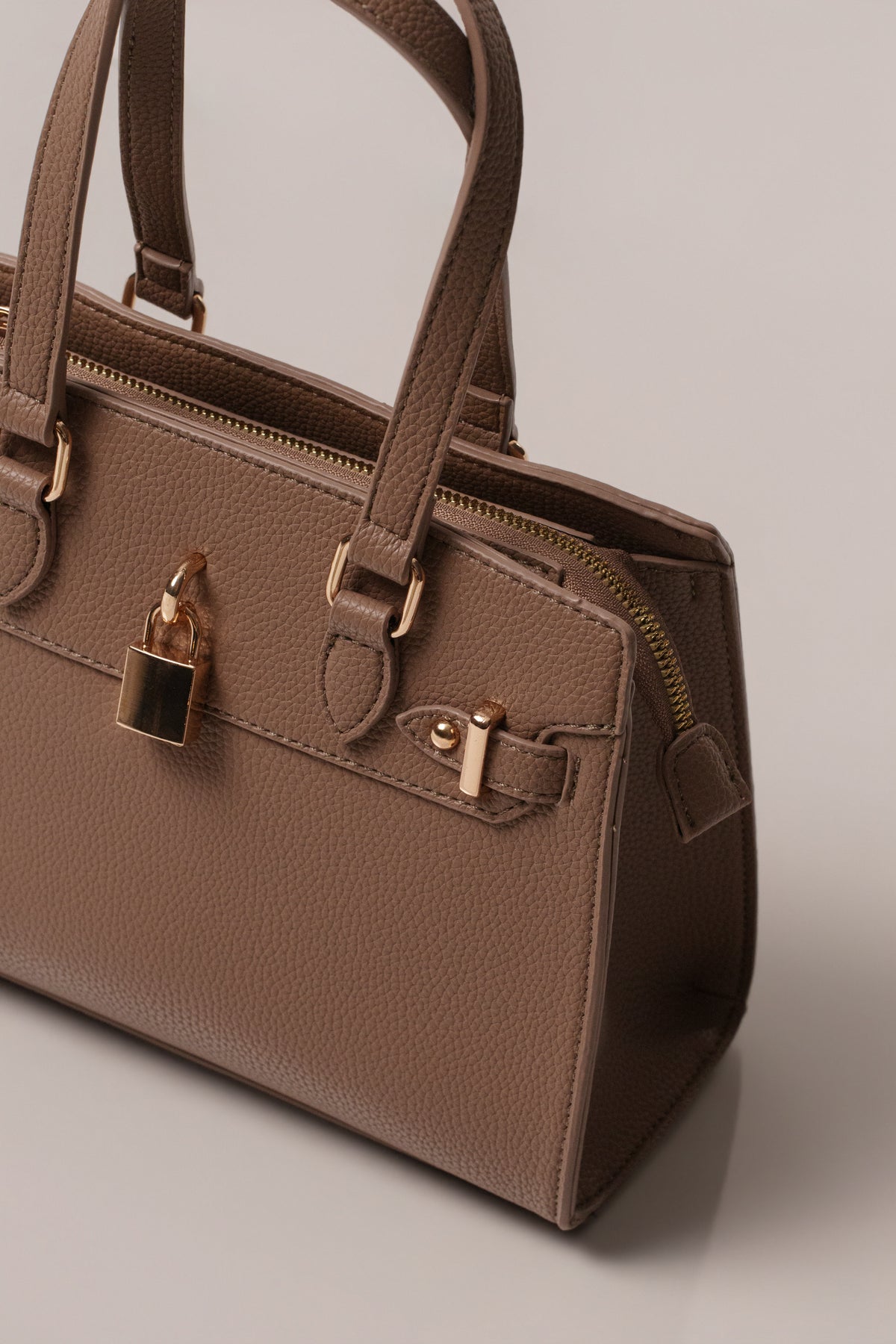 Taupe Alva Handbag - JLUXLABEL