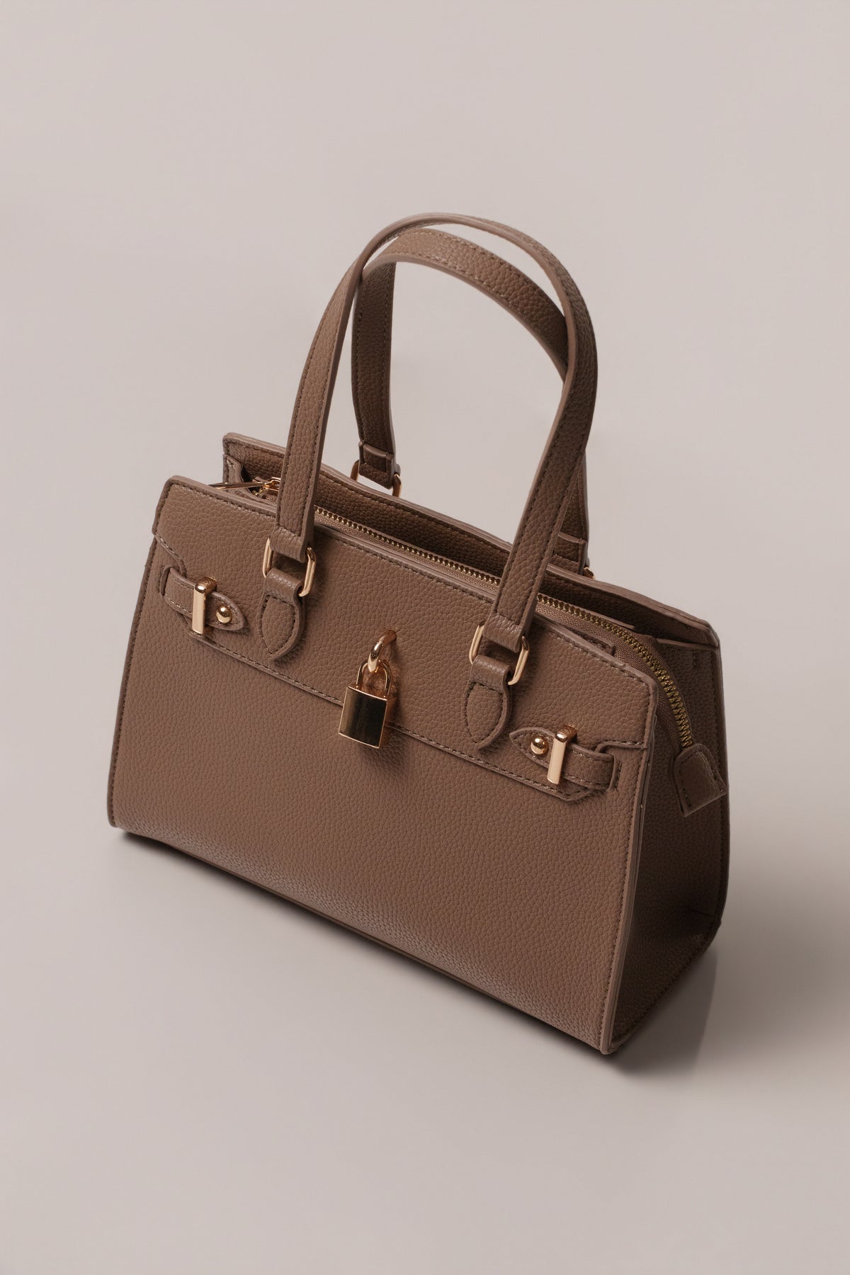 Taupe Alva Handbag - JLUXLABEL
