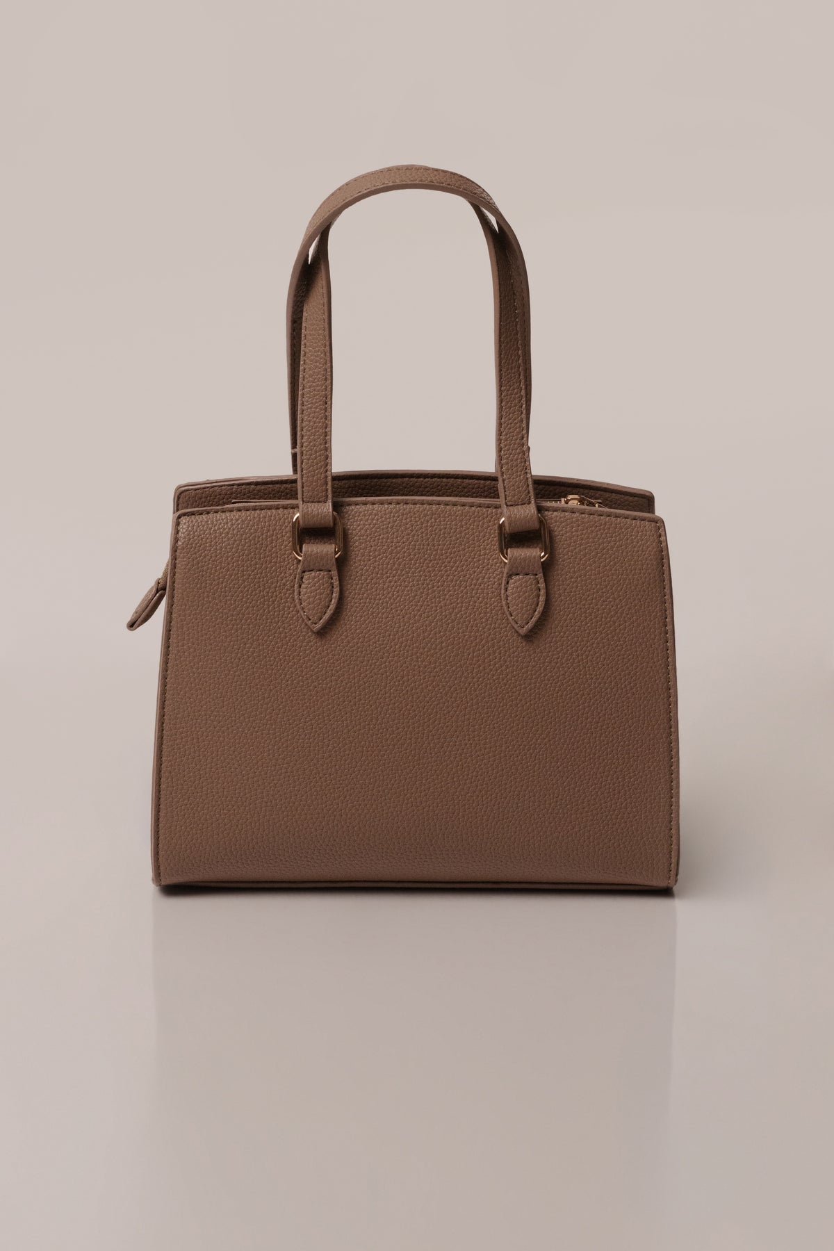 Taupe Alva Handbag - JLUXLABEL