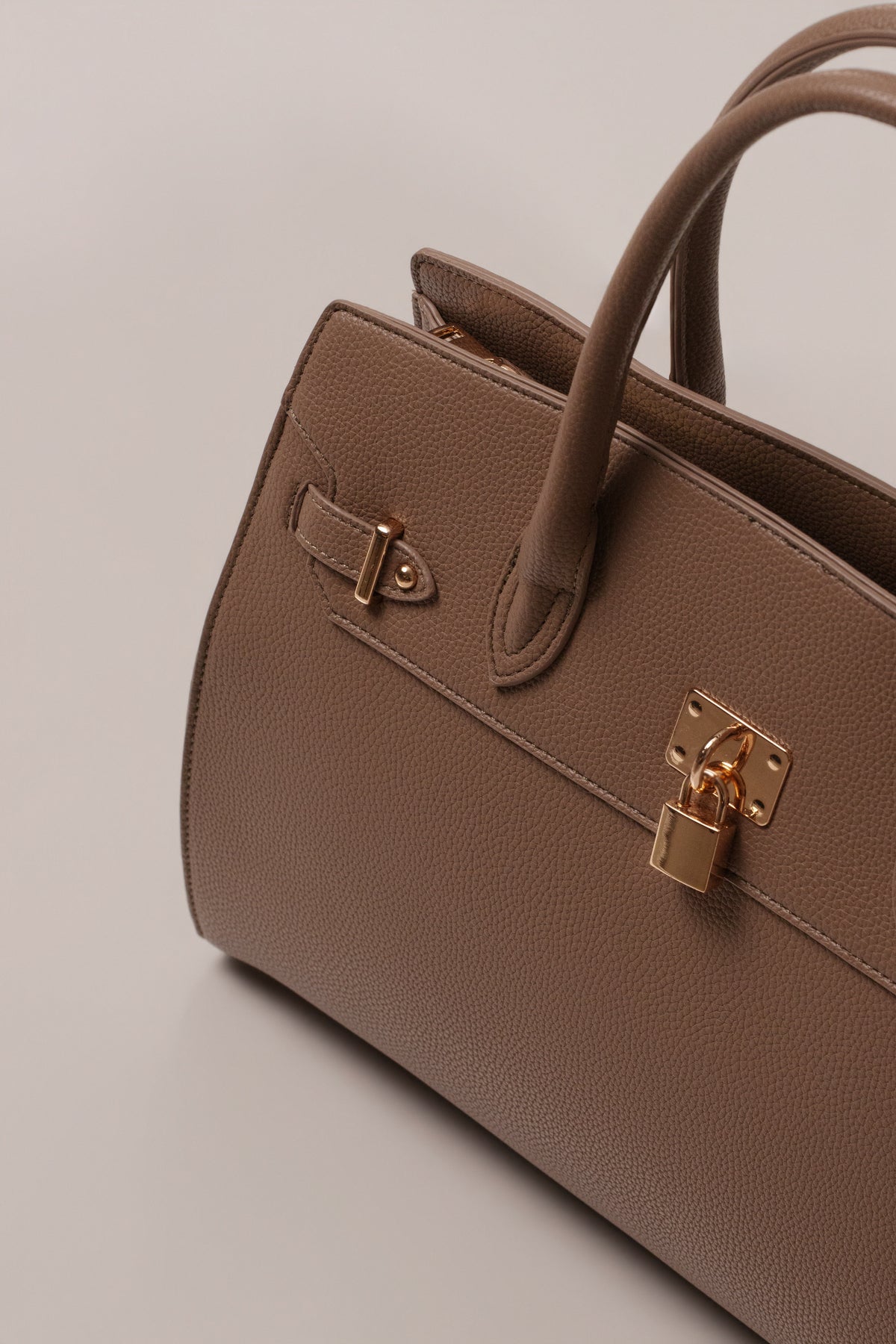 Taupe Alva Handbag - JLUXLABEL