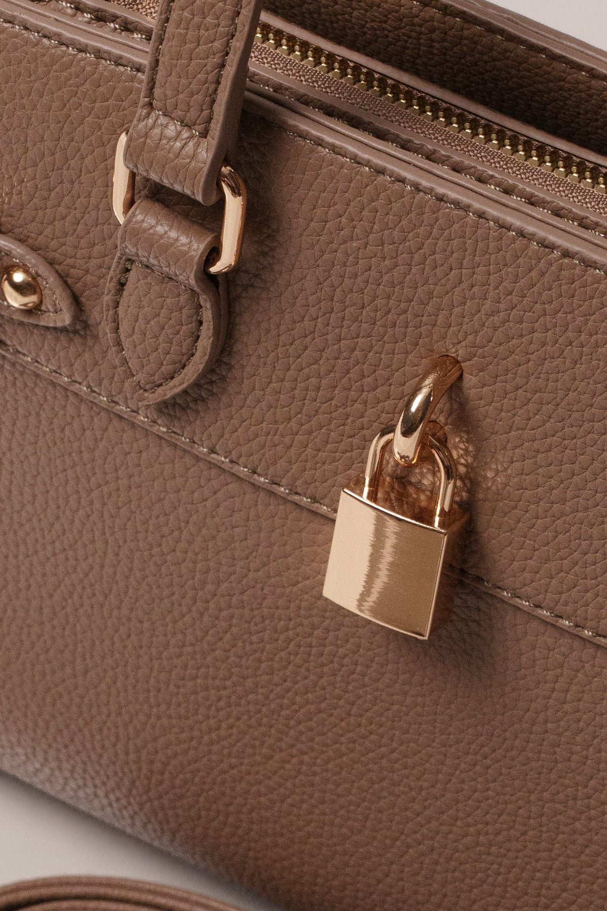 Taupe Alva Handbag - JLUXLABEL