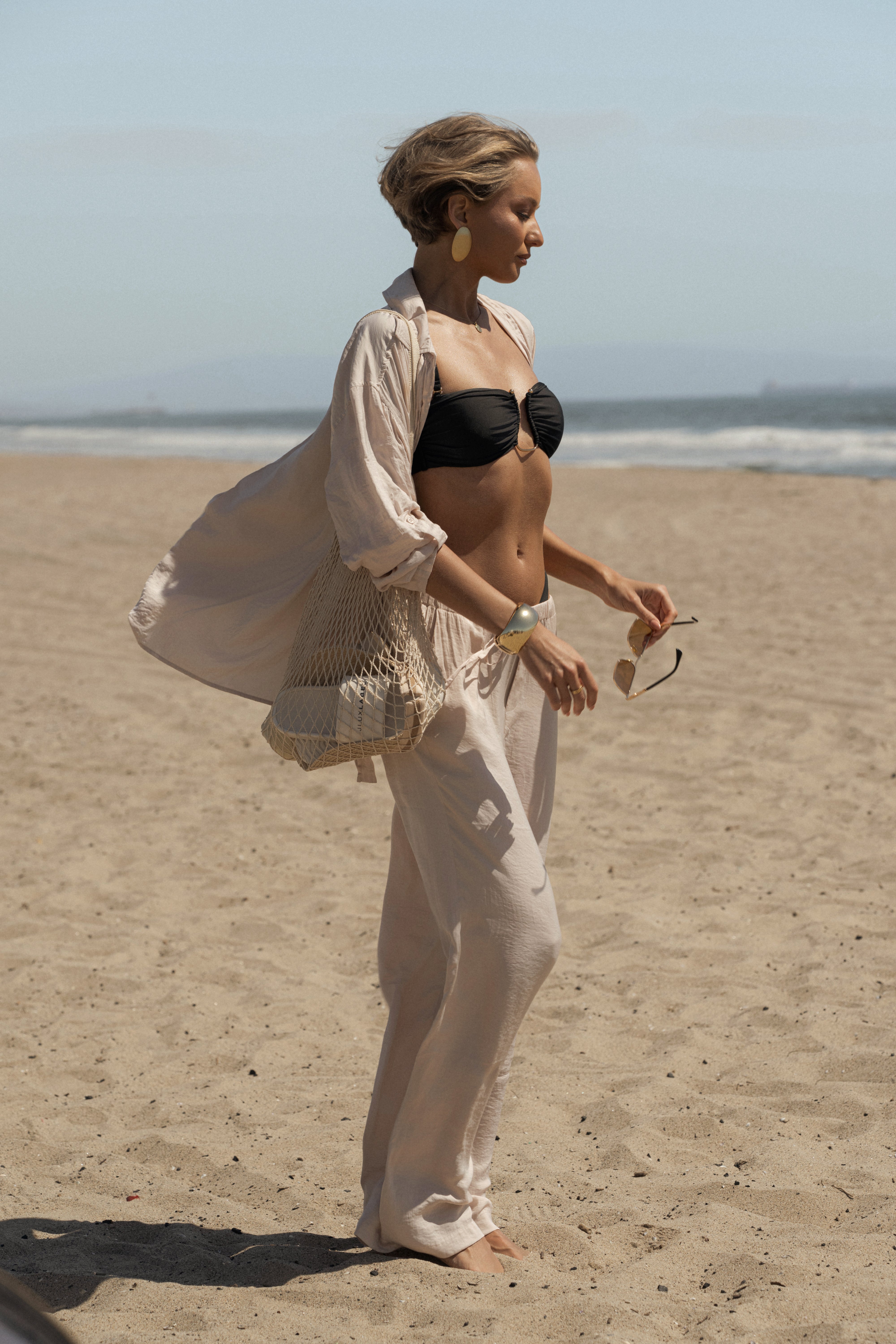 Milk Pearl Bay Pant Set - JLUXLABEL