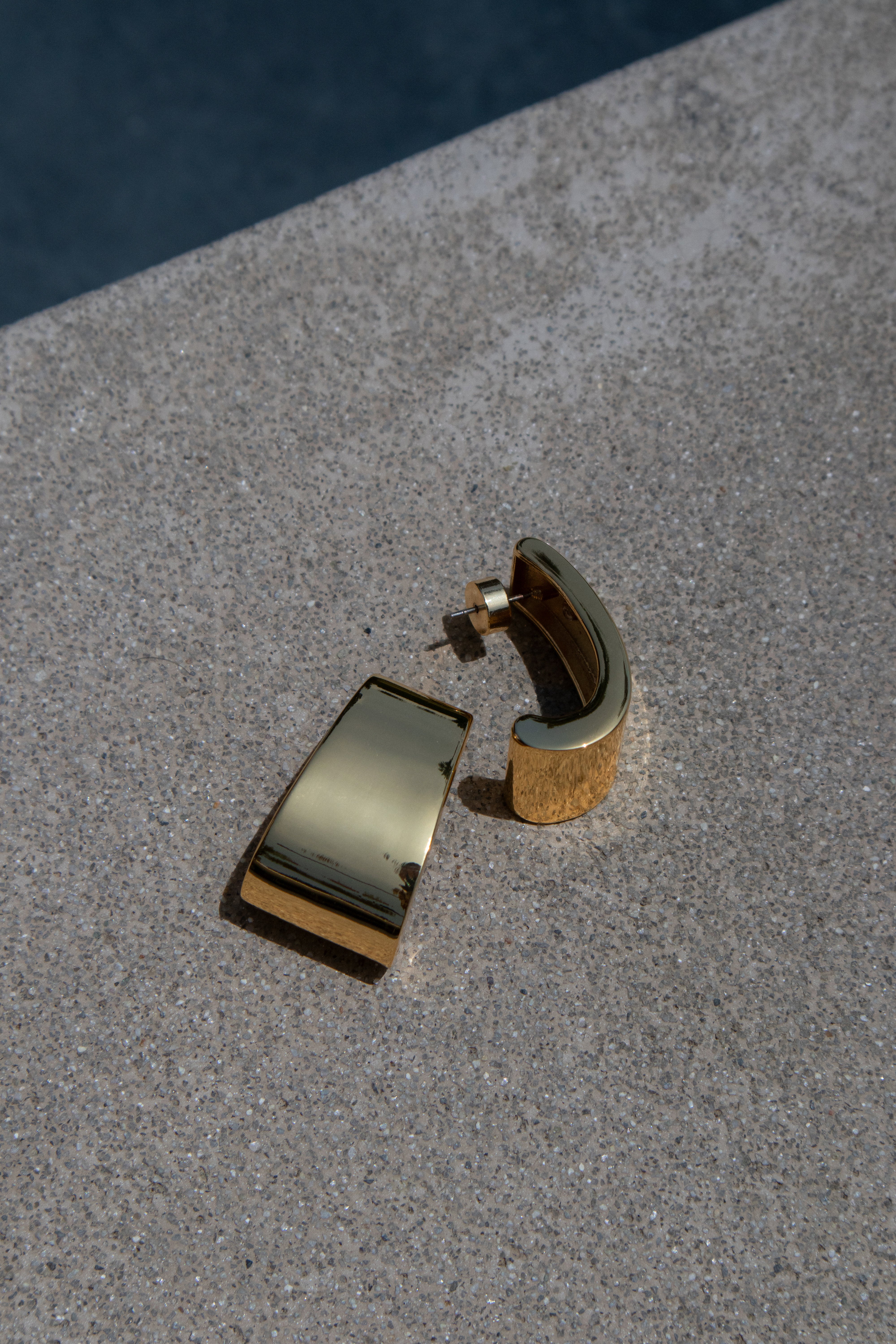 Gold Morgan Earrings - JLUXLABEL