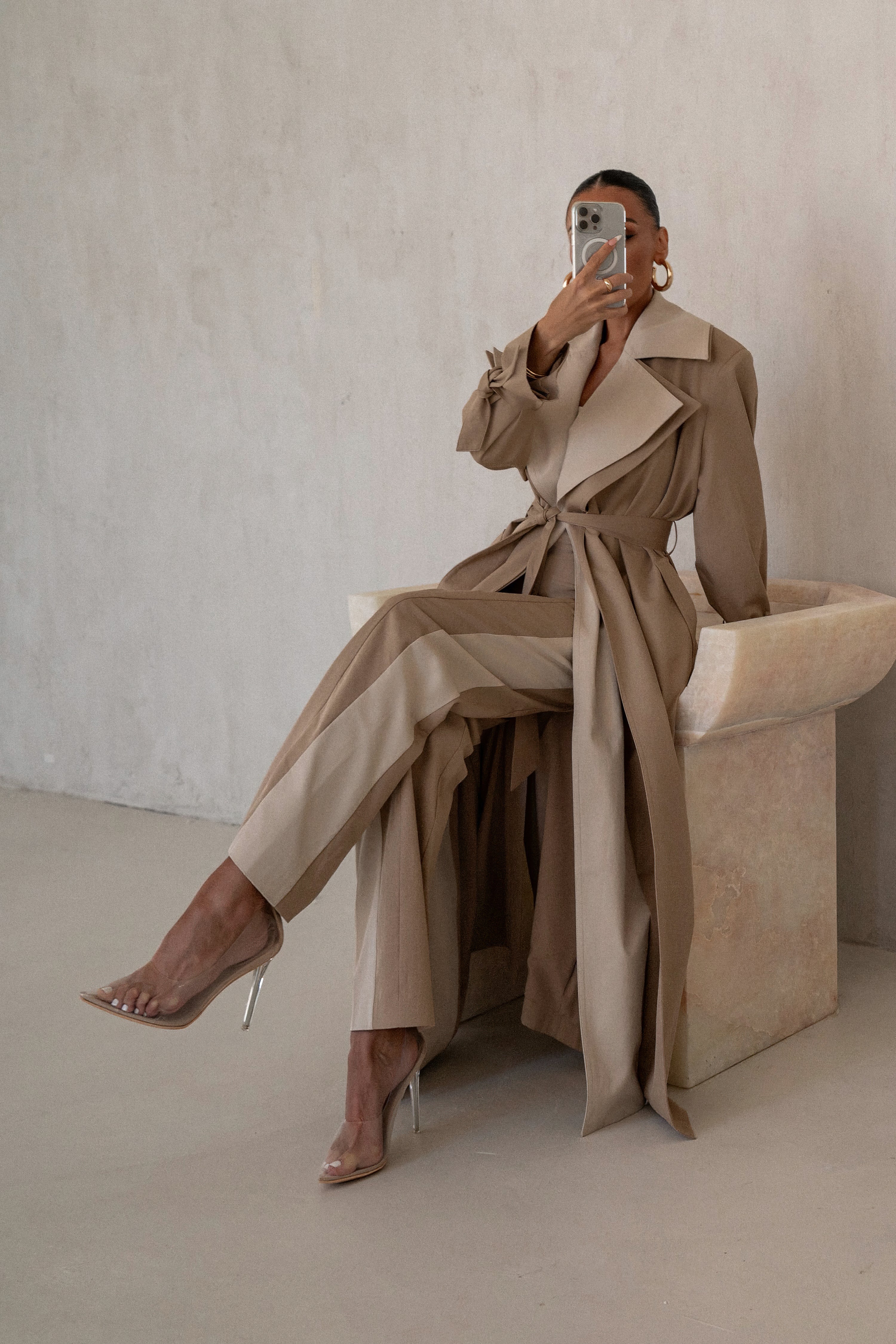 Khaki For The Moment Pants - JLUXLABEL