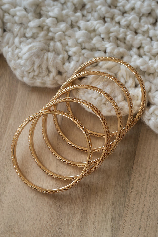 Gold Liora Bracelet Set - JLUXLABEL