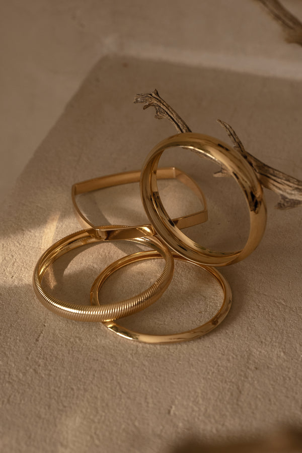Gold Libi Bracelet Set - JLUXLABEL