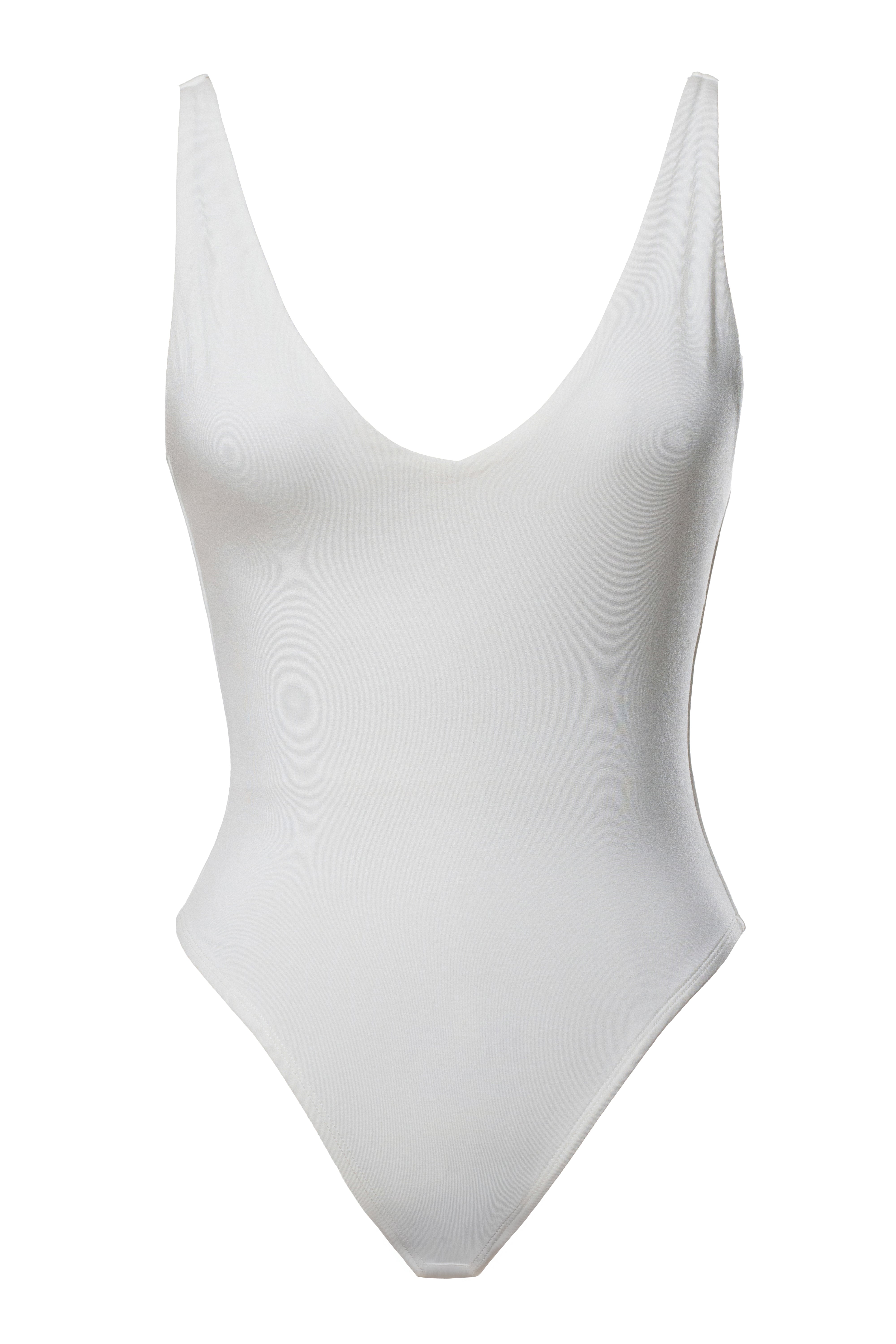 Ivory Base Layer Bodysuit - JLUXLABEL