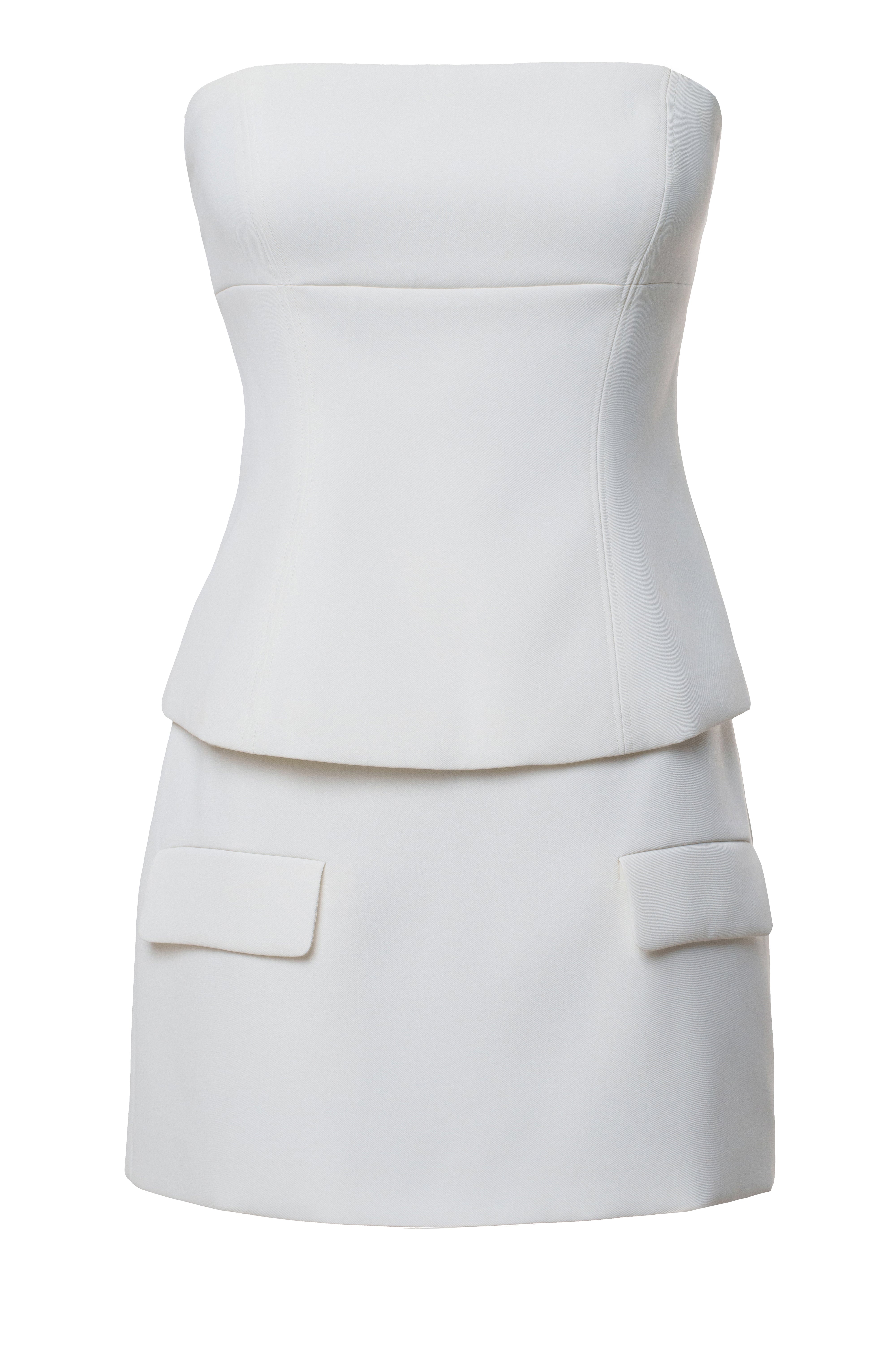 White Monaco Skirt Set - JLUXLABEL