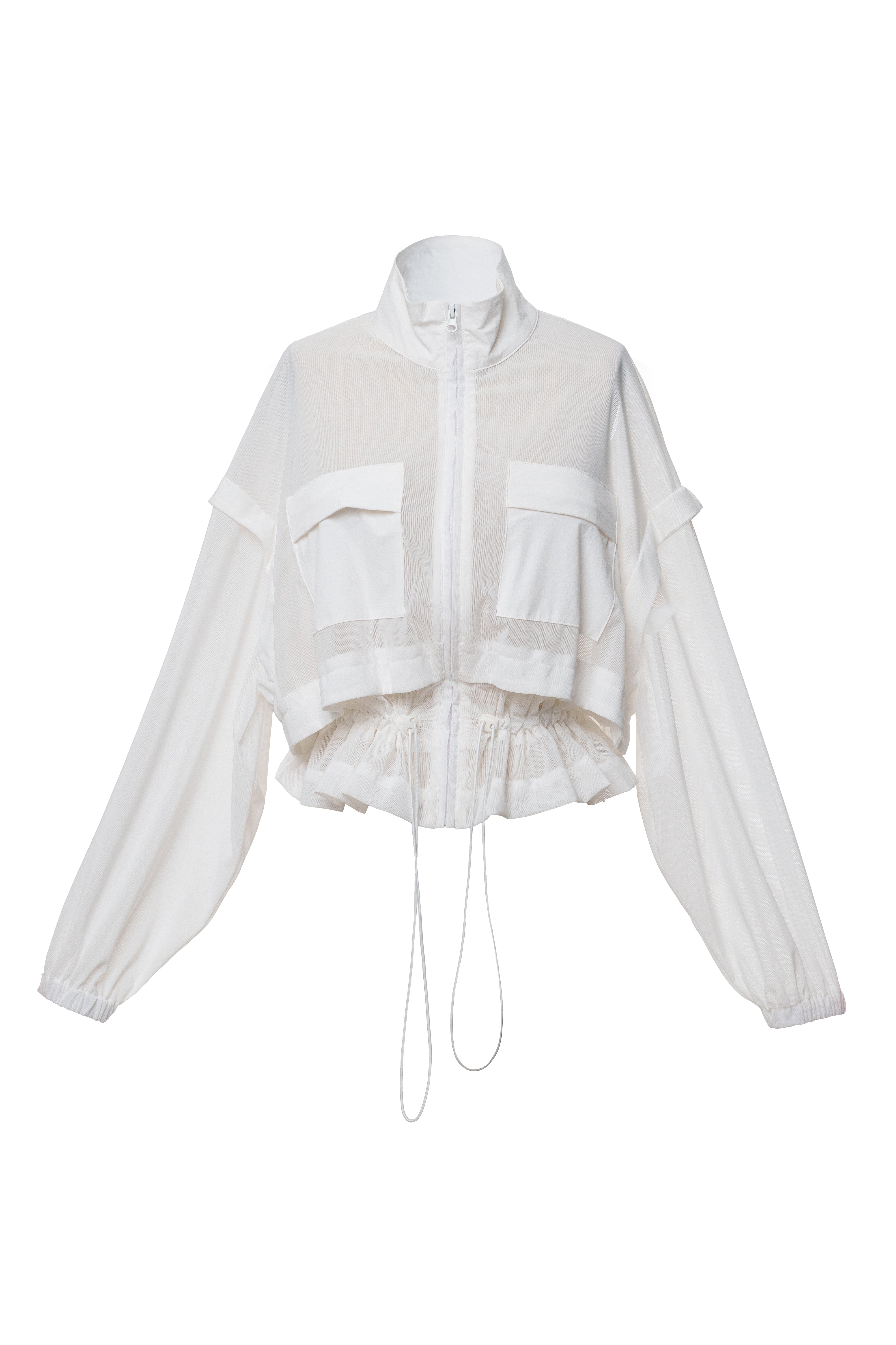 Ivory Free Flow Jacket - JLUXLABEL
