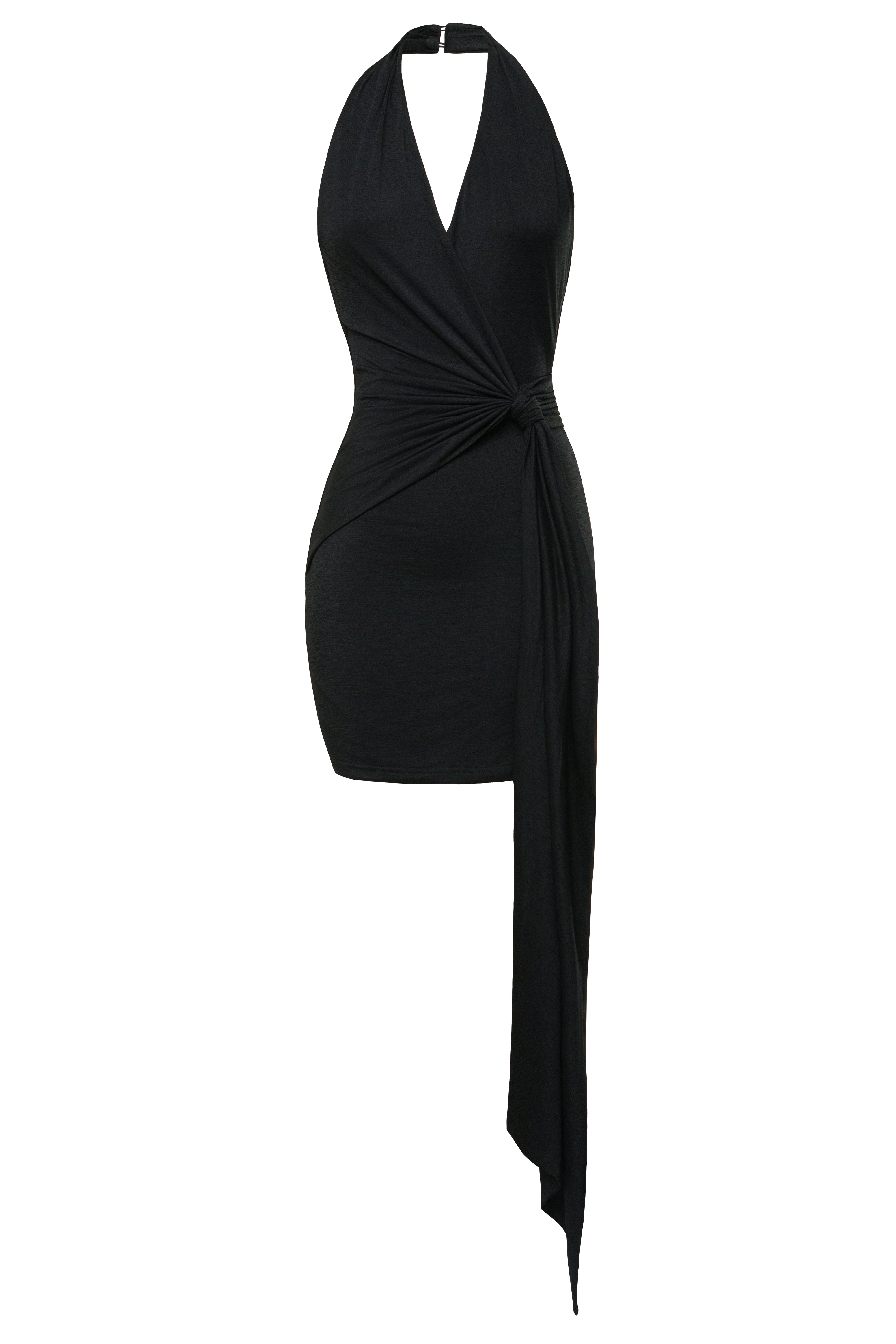 Black Sundown Mini Dress - JLUXLABEL