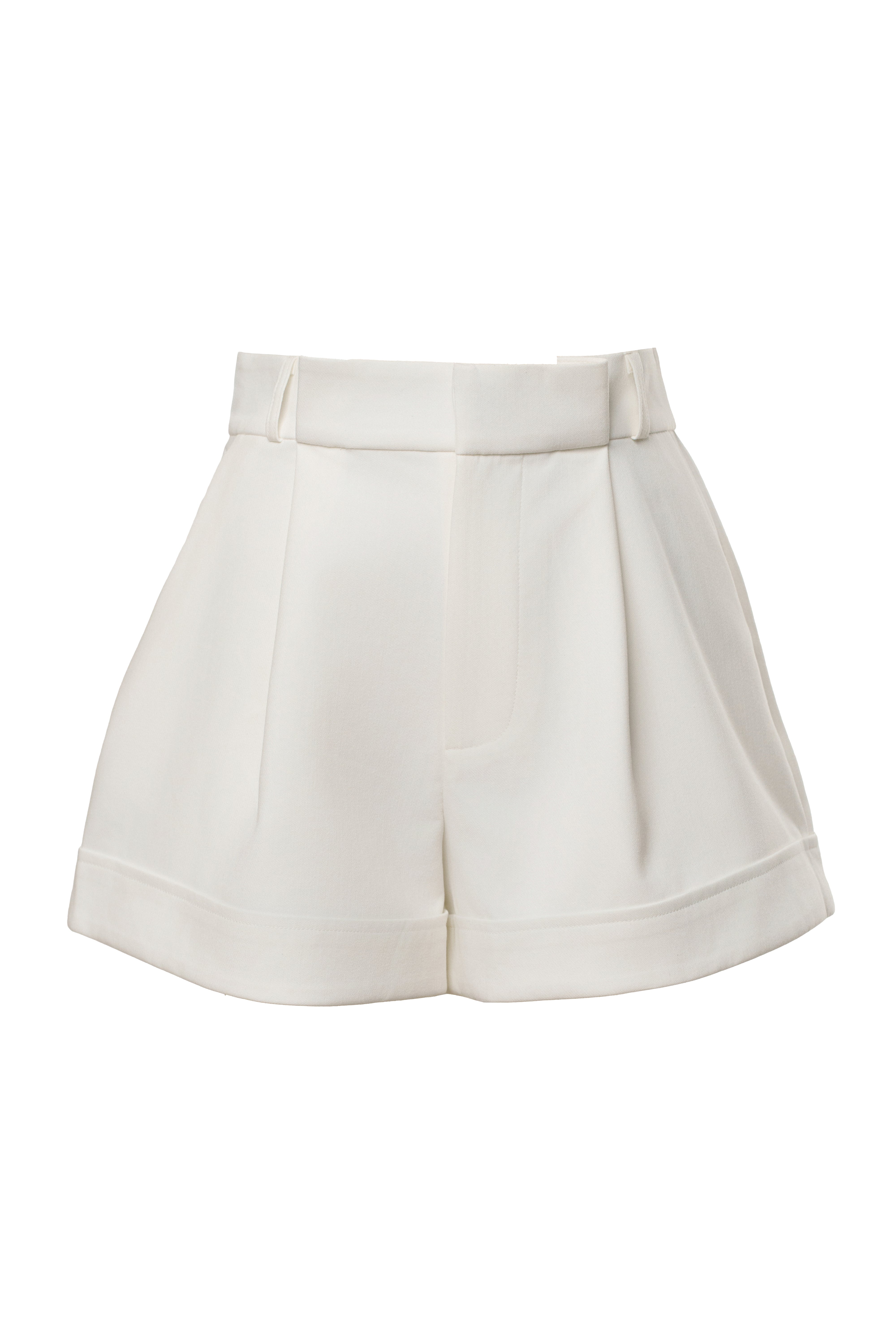 PRE-ORDER Ivory Soft Breeze Woven Shorts - JLUXLABEL