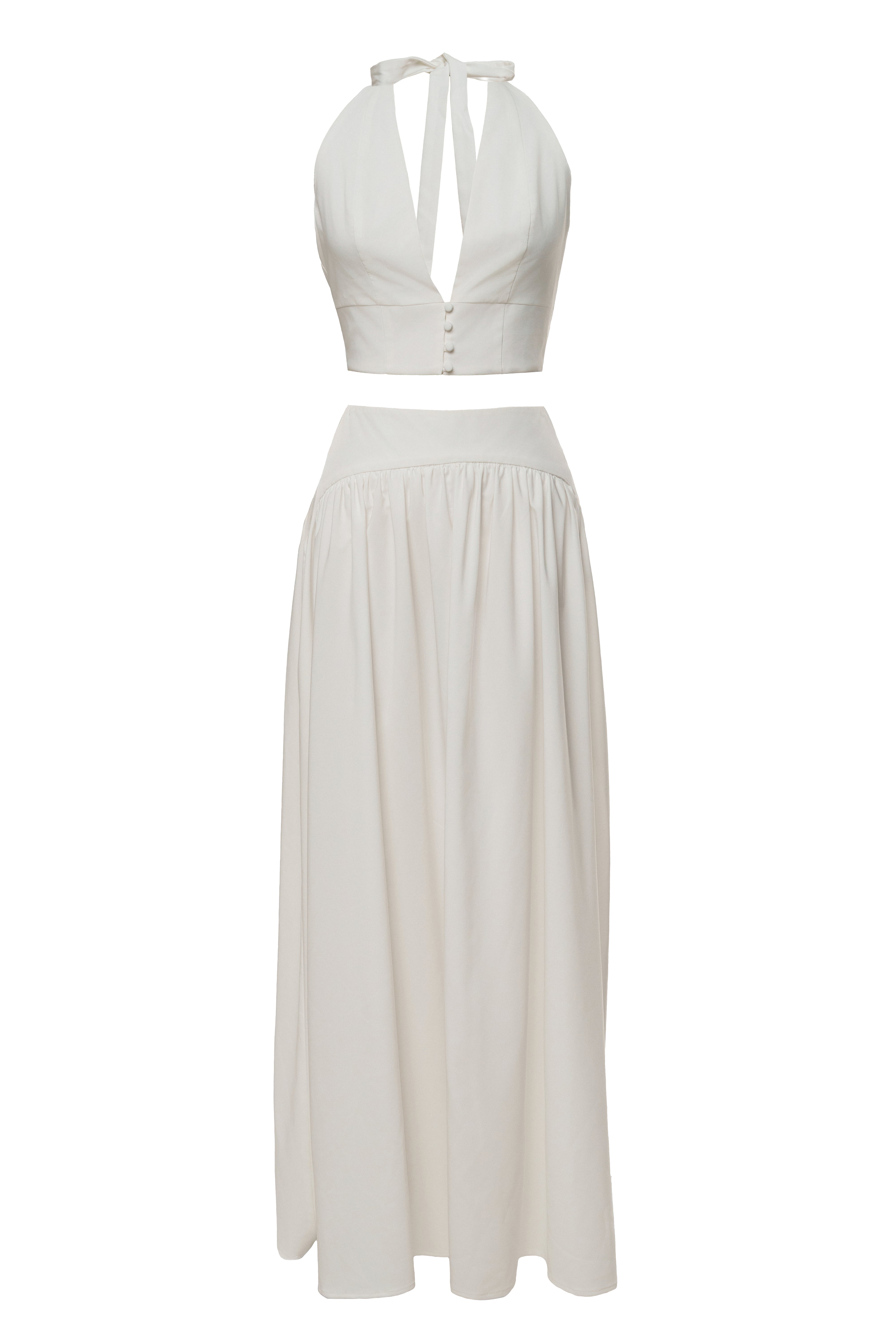 Ivory Haven Skirt Set - JLUXLABEL