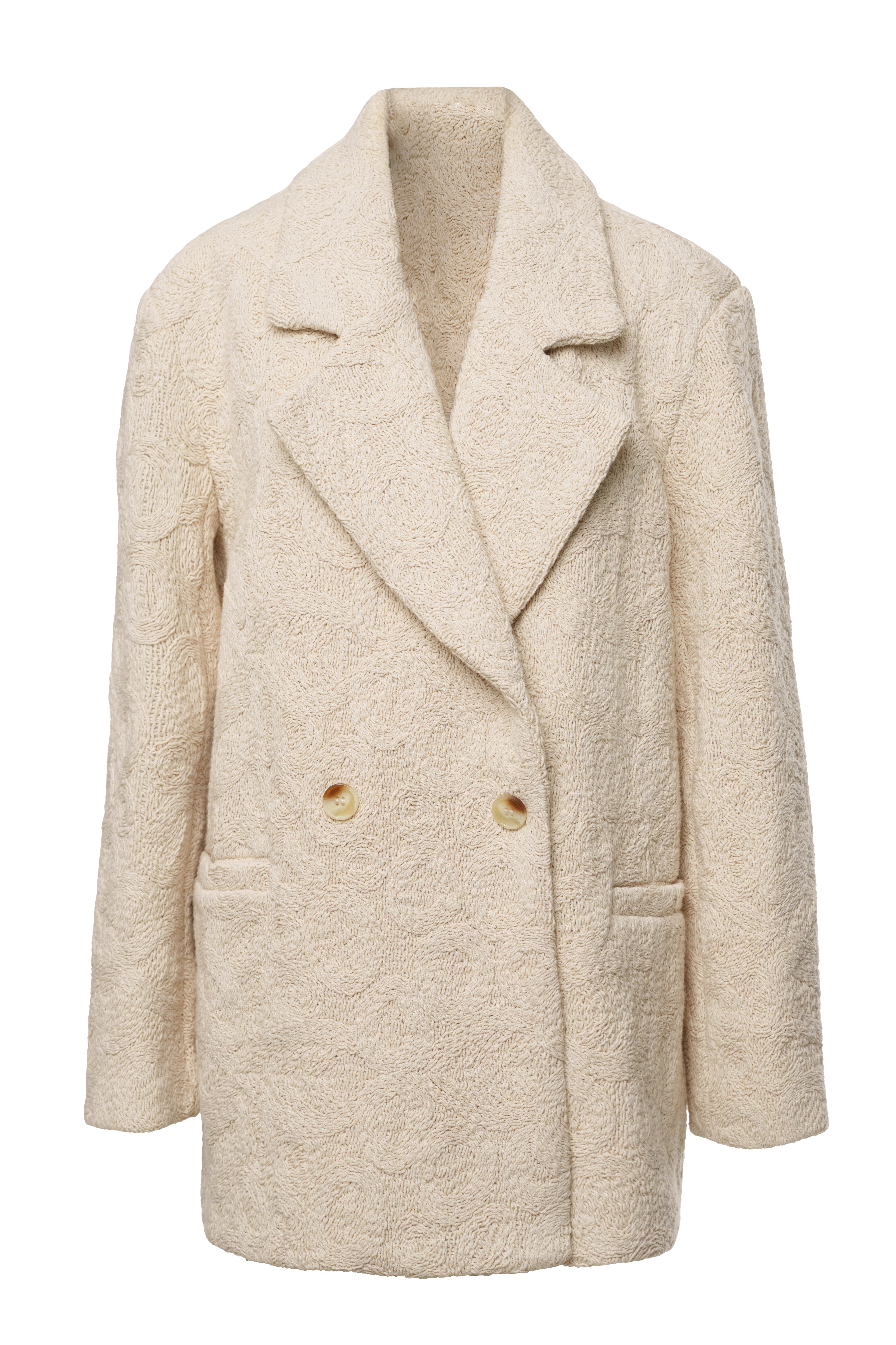 Ecru Avenue Oversize Blazer - JLUXLABEL