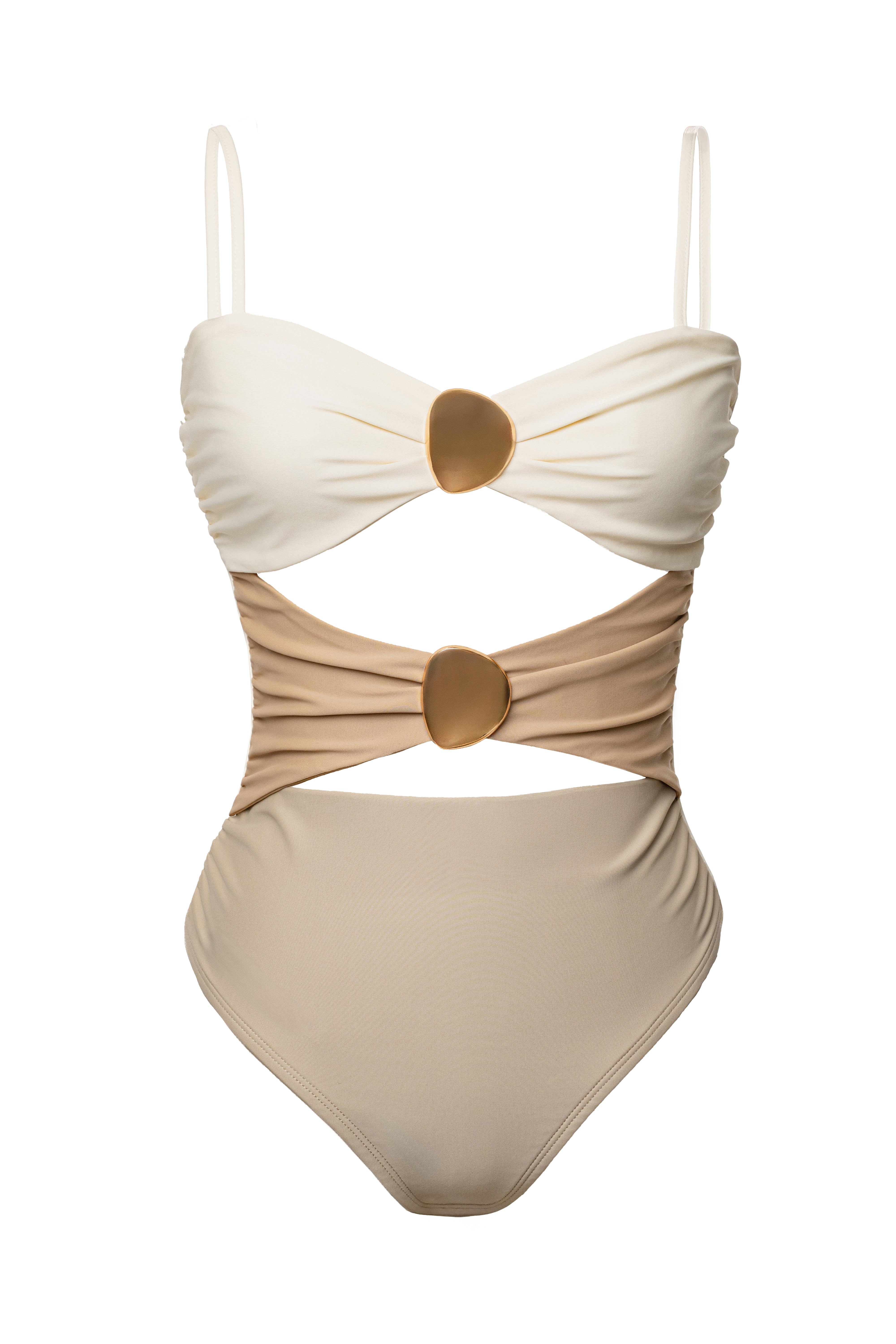 Ivory Aura Embellished Bodysuit - JLUXLABEL