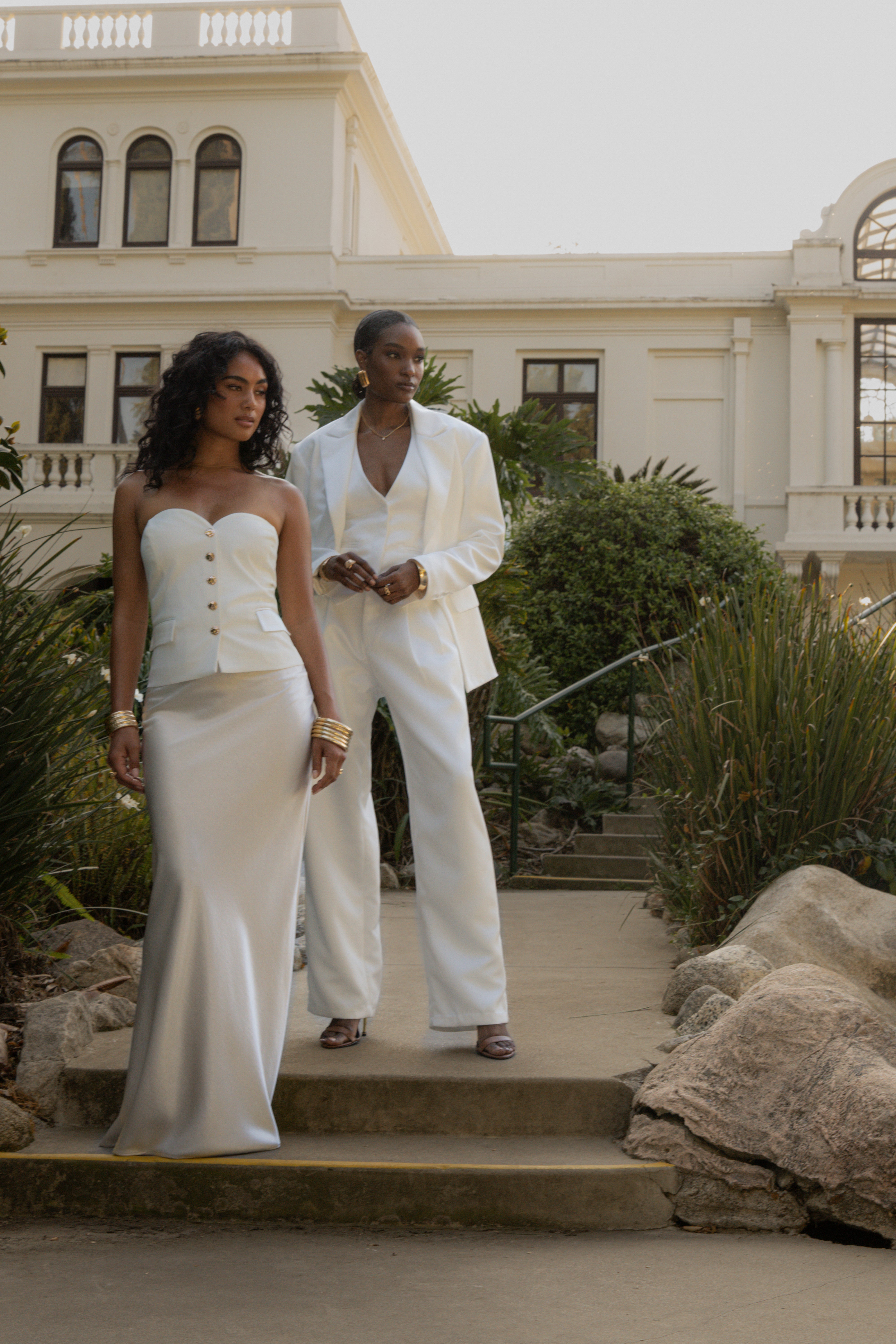 White City Nights Satin Trouser - JLUXLABEL