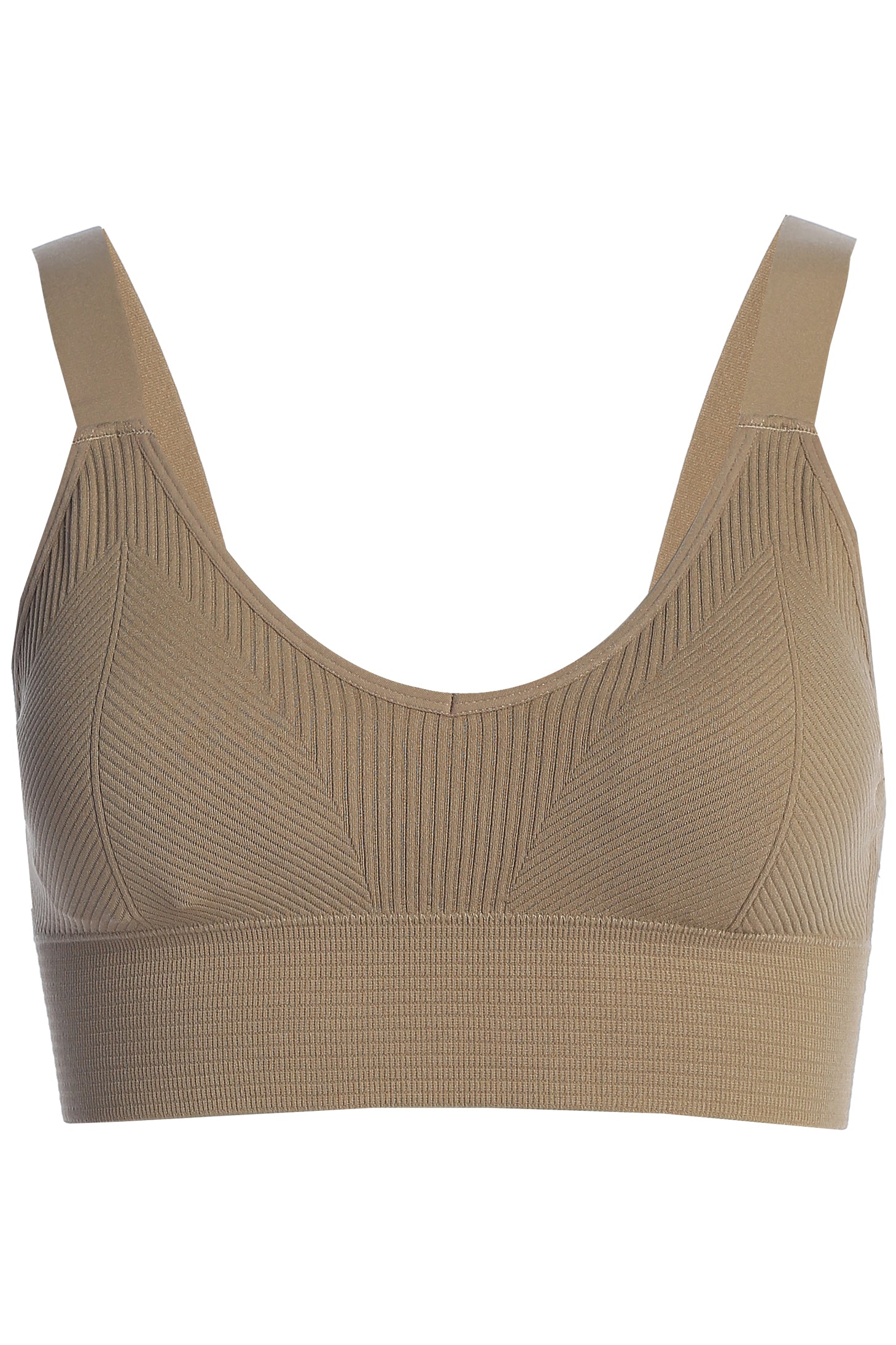 Beige New Flow Active Top - JLUXLABEL