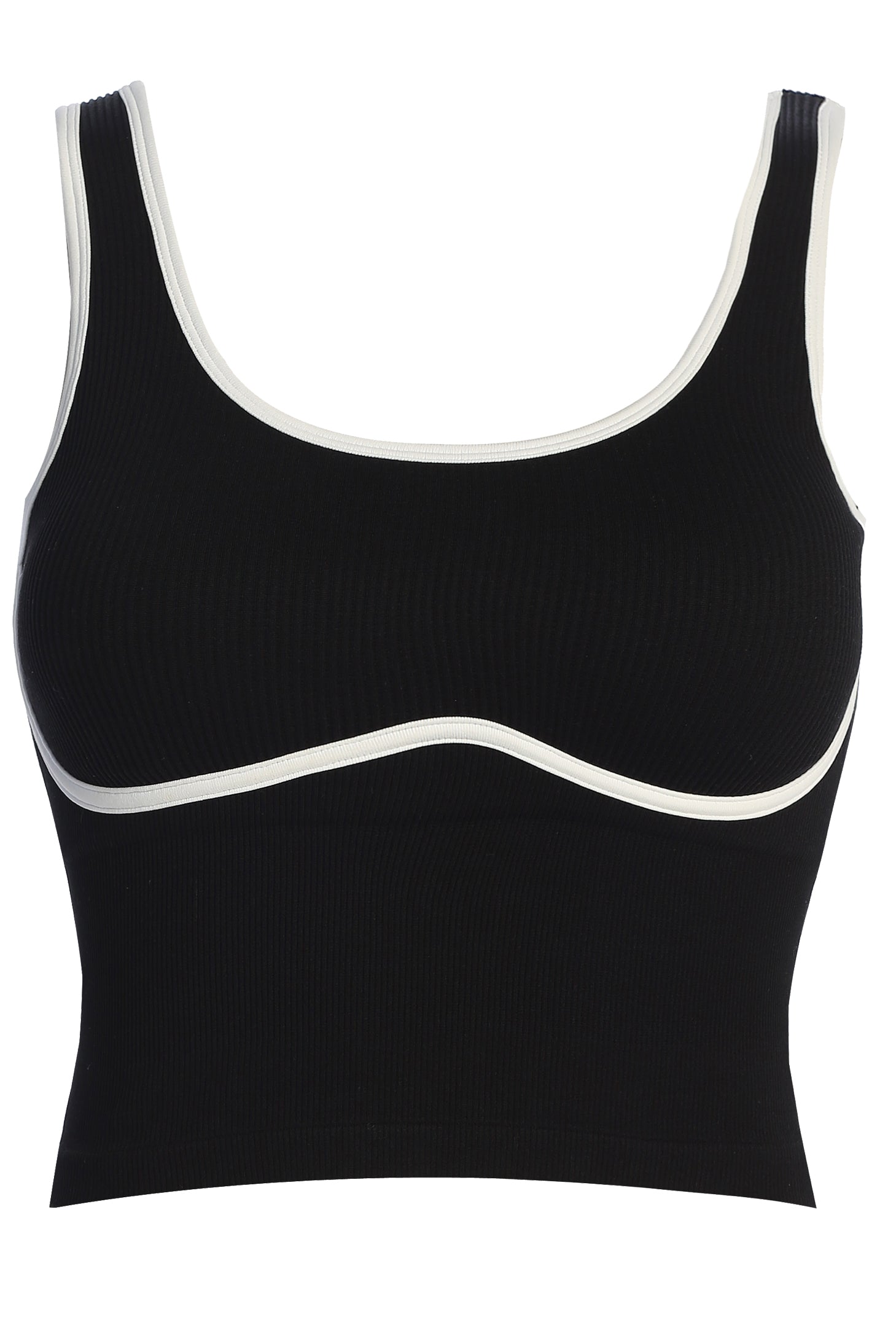 Black/White Limitless Performance Top - JLUXLABEL