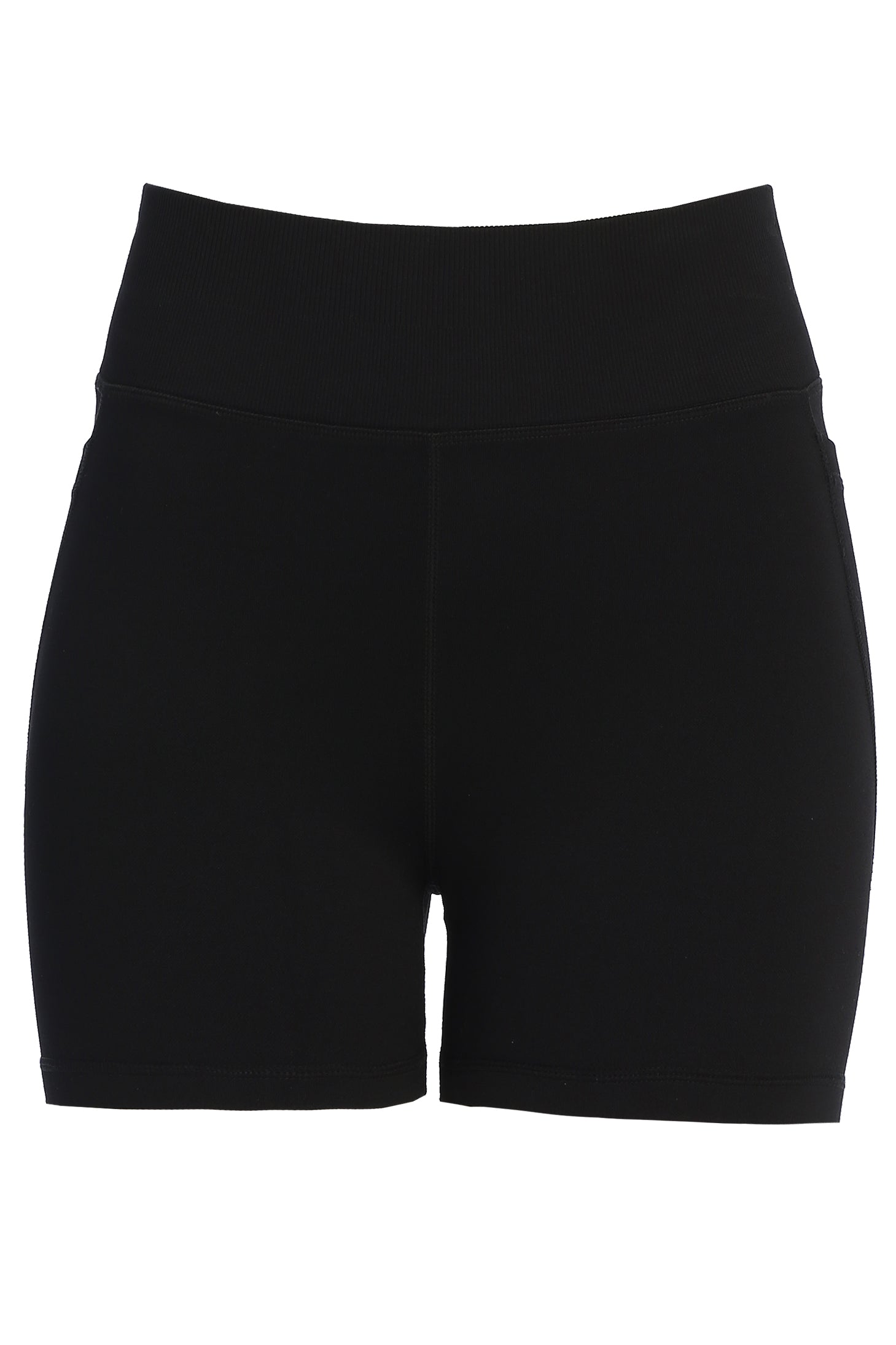 Black On The Move Biker Short - JLUXLABEL