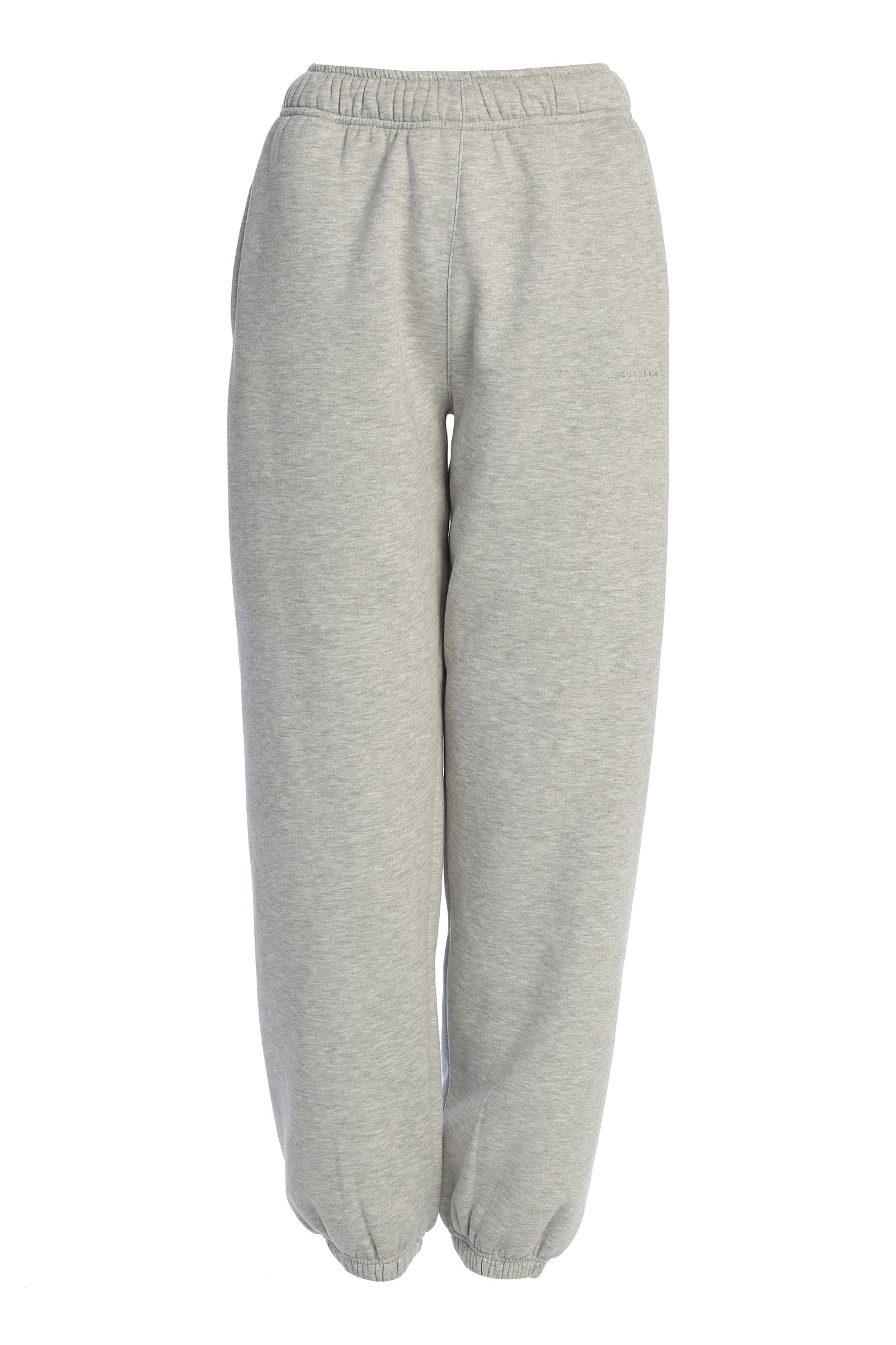 Heather Grey JLUXLABEL Logo Sweatpants - JLUXLABEL