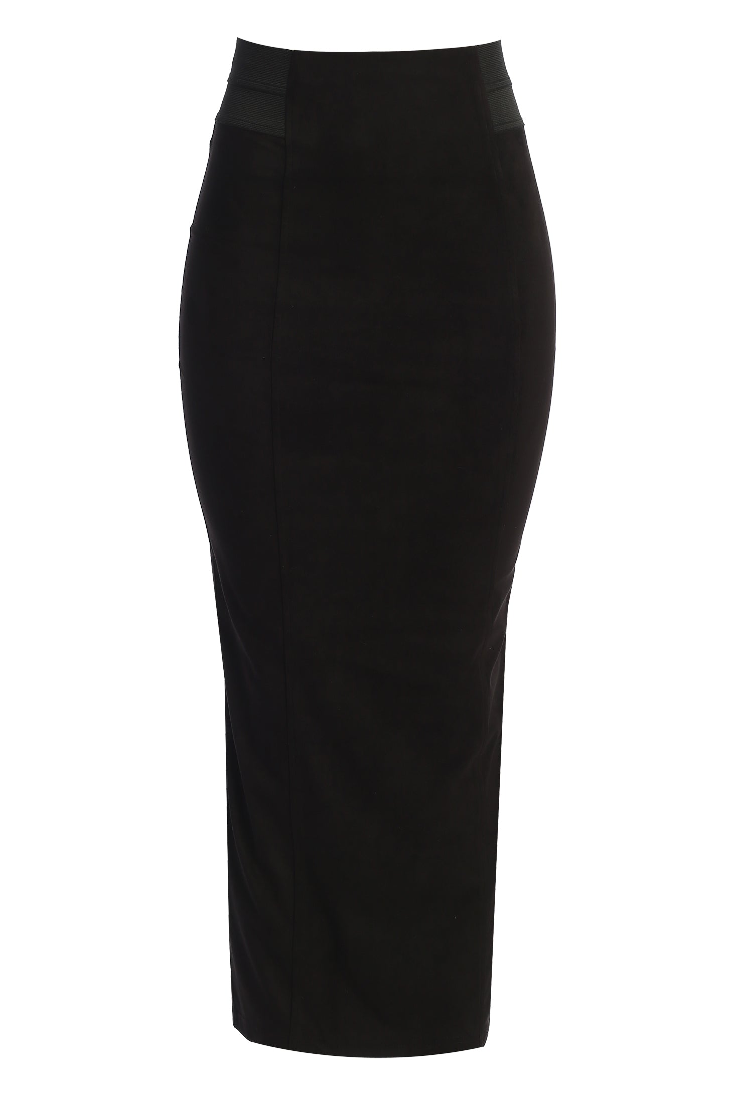 Black Phoenix Suede Skirt - JLUXLABEL