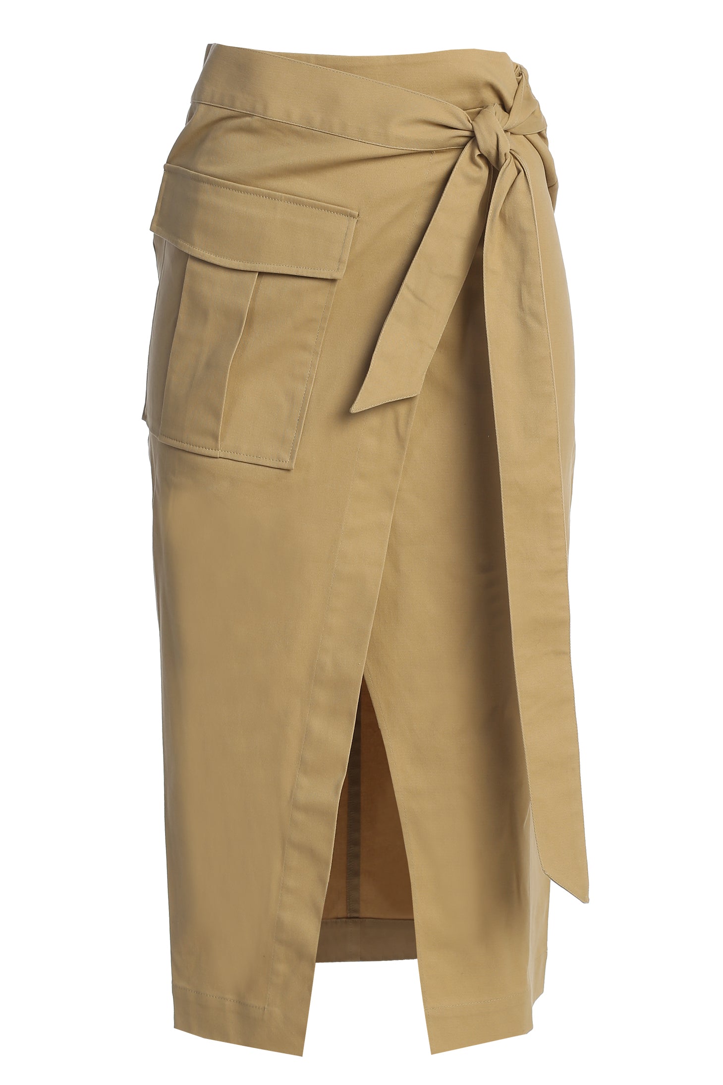 Khaki City Life Cargo Skirt - JLUXLABEL