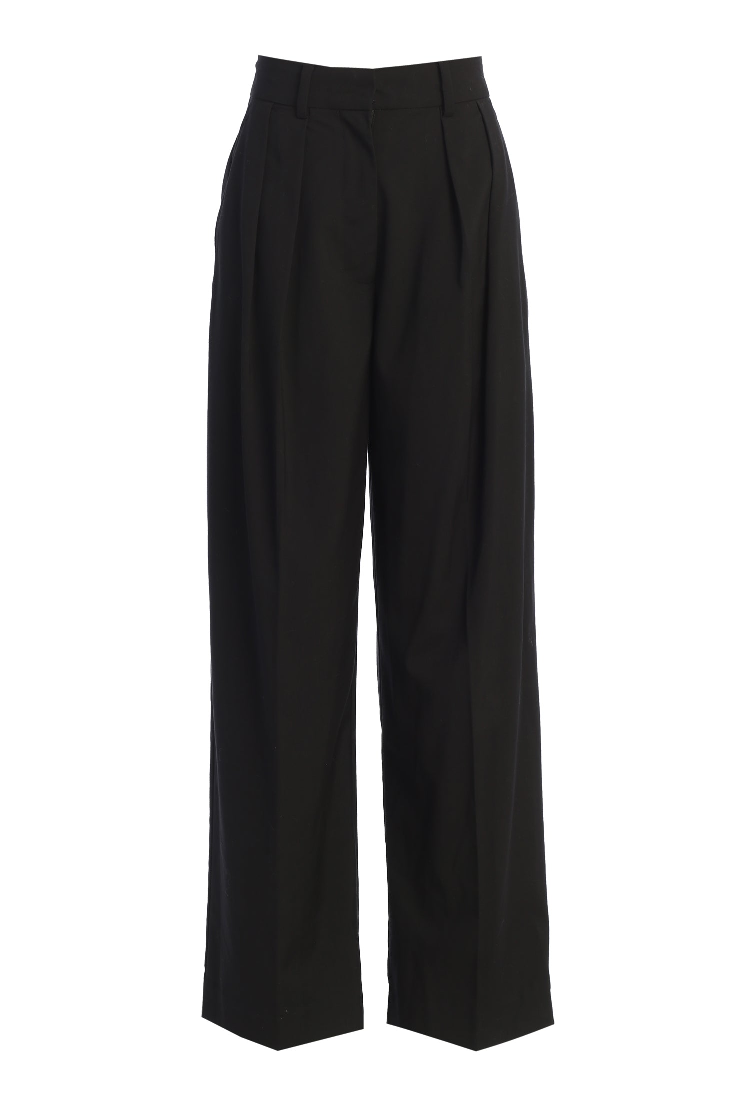 Black Power Hour High Waist Trousers - JLUXLABEL